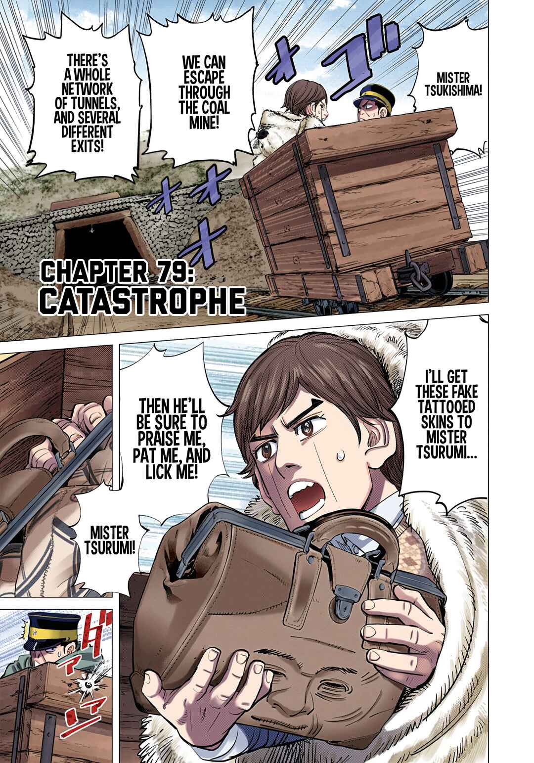 Page 1 Chapter 79 Golden Kamuy (Official Colored)