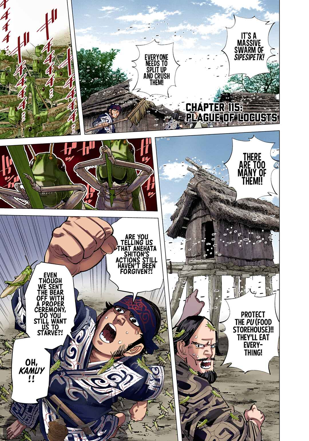 Page 1 Chapter 115 Golden Kamuy (Official Colored)