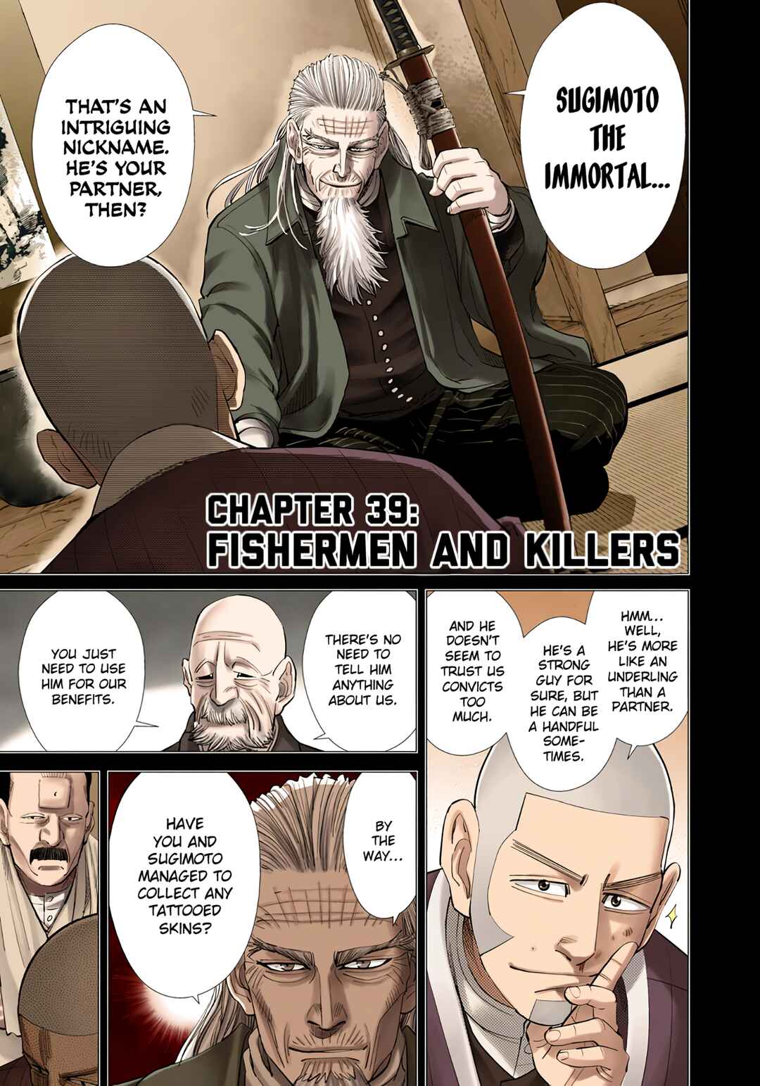 Page 5 Chapter 39 Golden Kamuy (Official Colored)