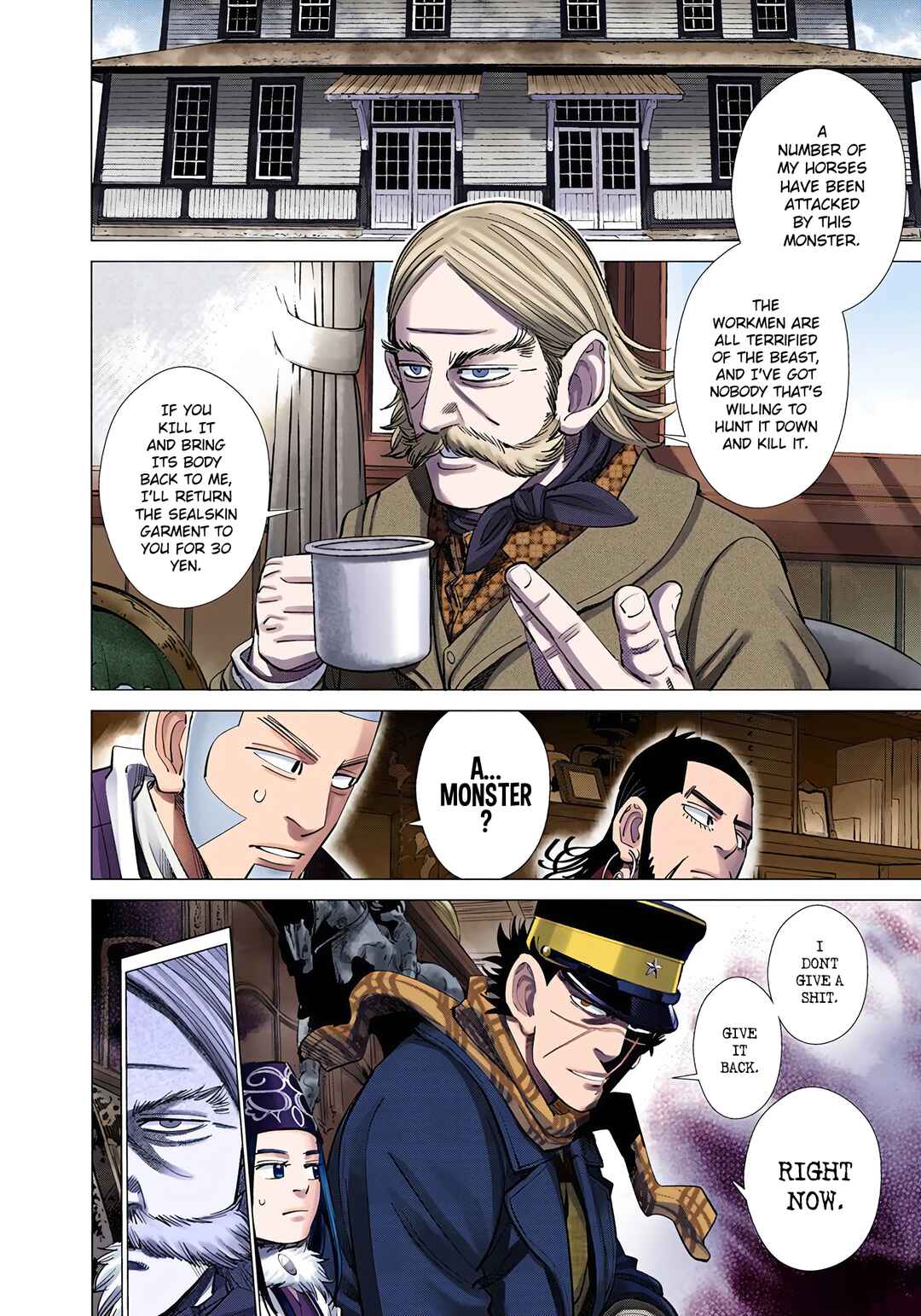 Page 2 Chapter 64 Golden Kamuy (Official Colored)