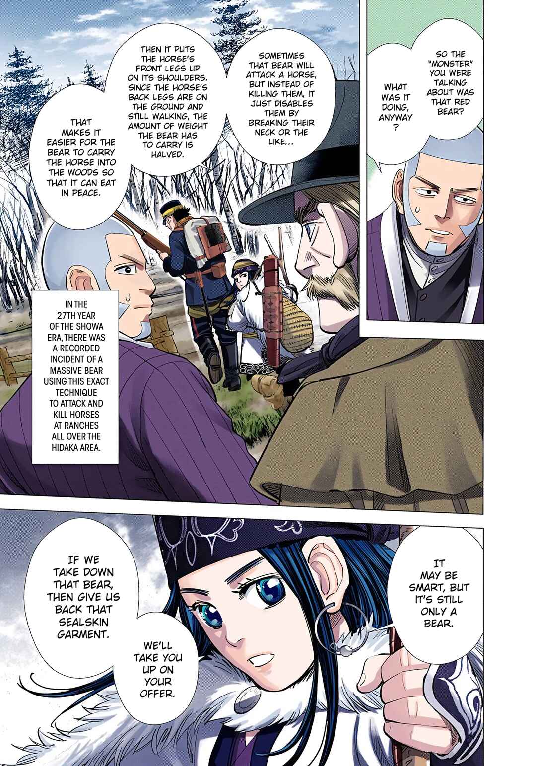 Page 7 Chapter 64 Golden Kamuy (Official Colored)