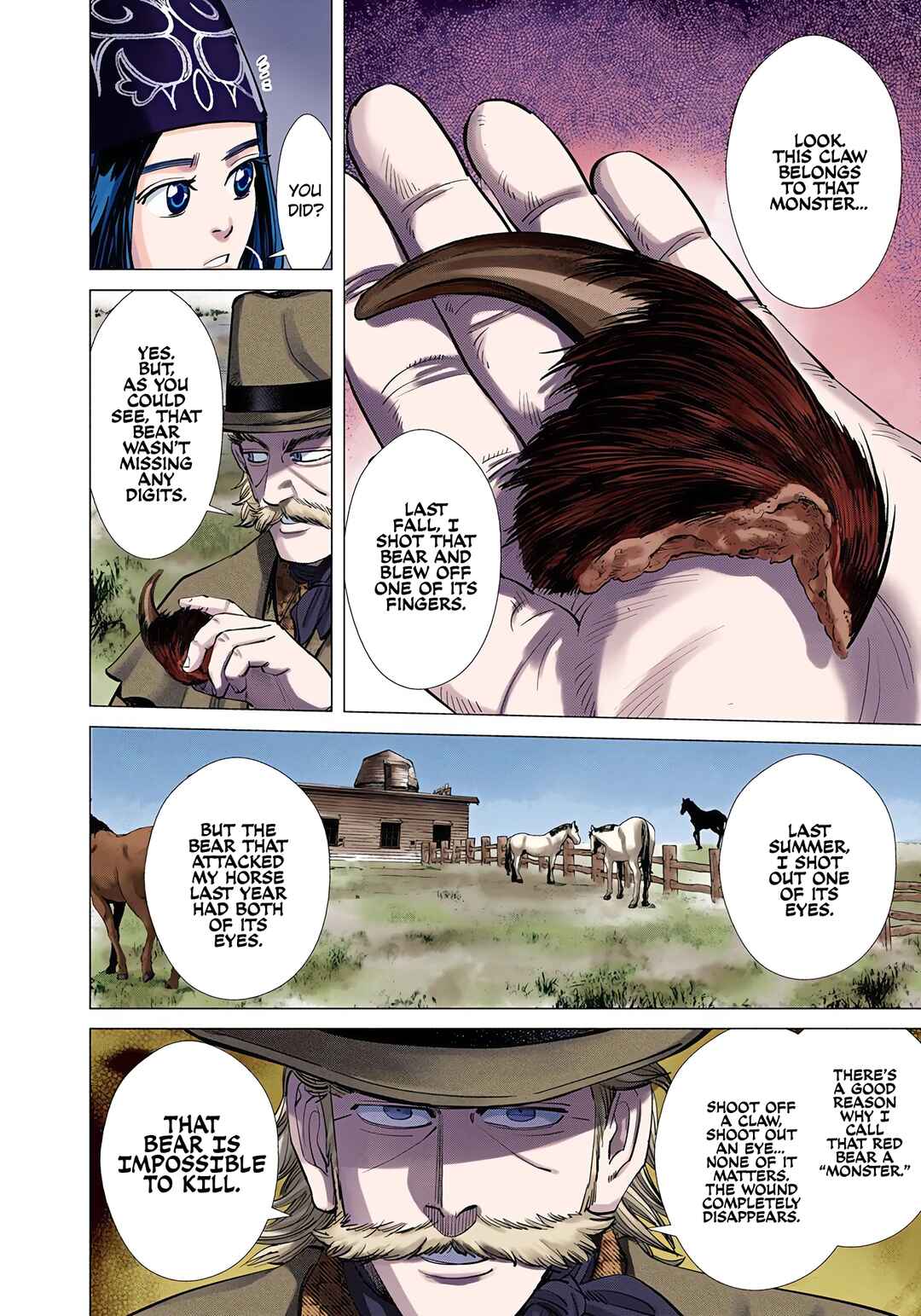 Page 8 Chapter 64 Golden Kamuy (Official Colored)