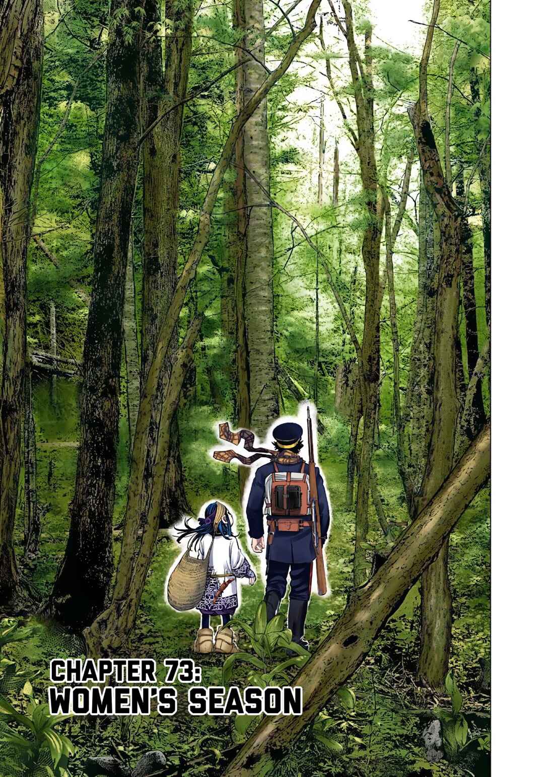 Page 1 Chapter 73 Golden Kamuy (Official Colored)