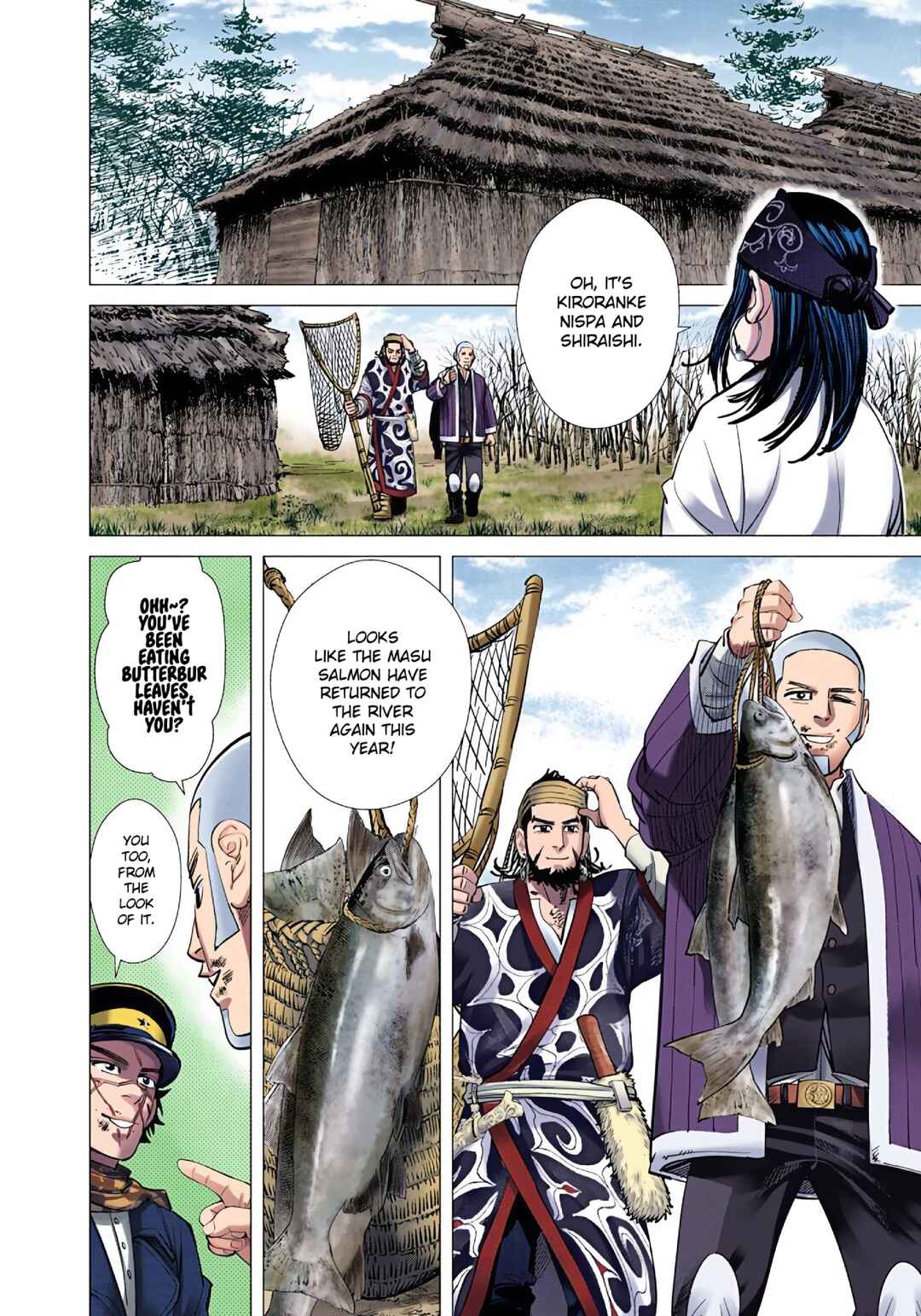 Page 8 Chapter 73 Golden Kamuy (Official Colored)