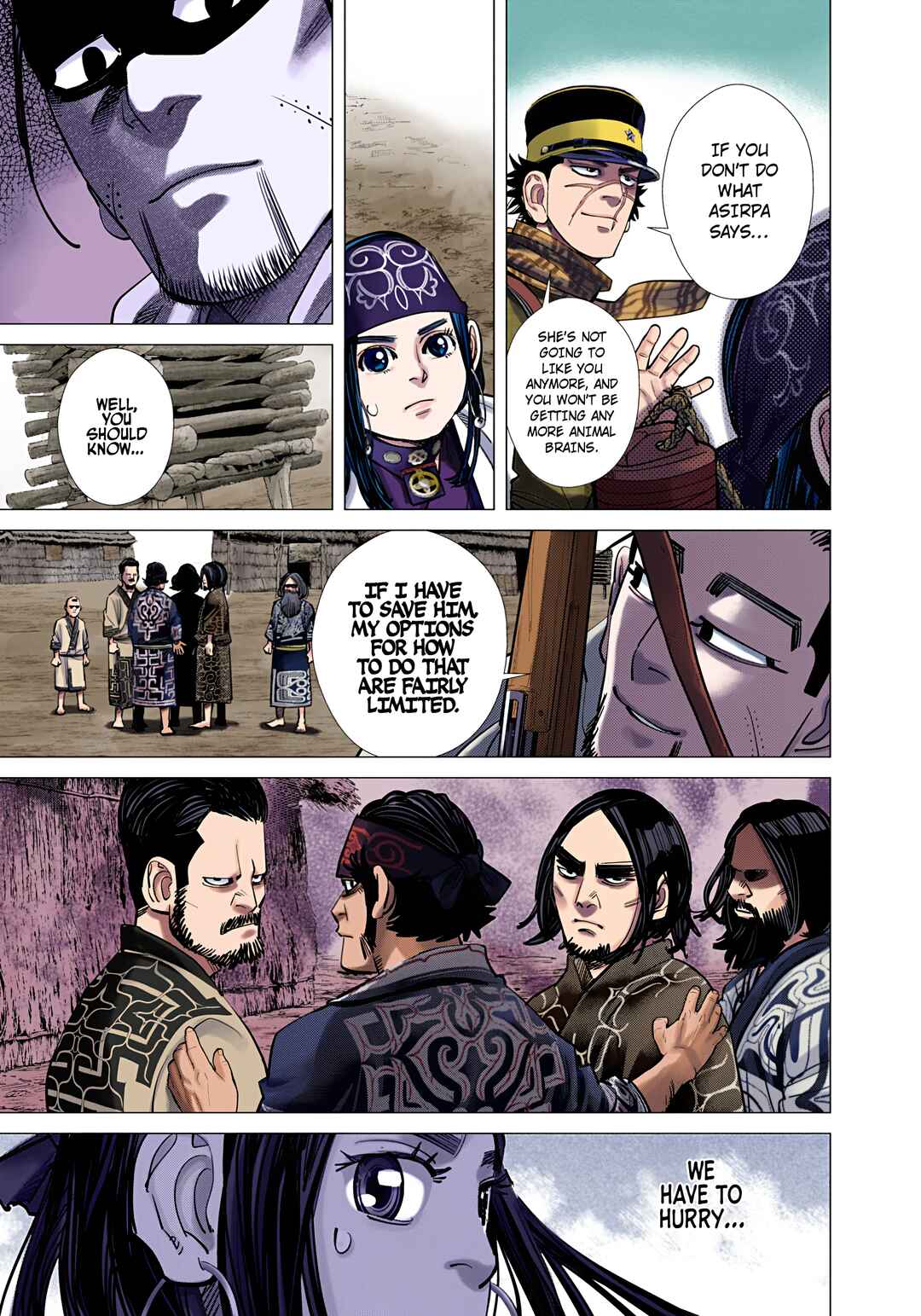 Page 8 Chapter 111 Golden Kamuy (Official Colored)