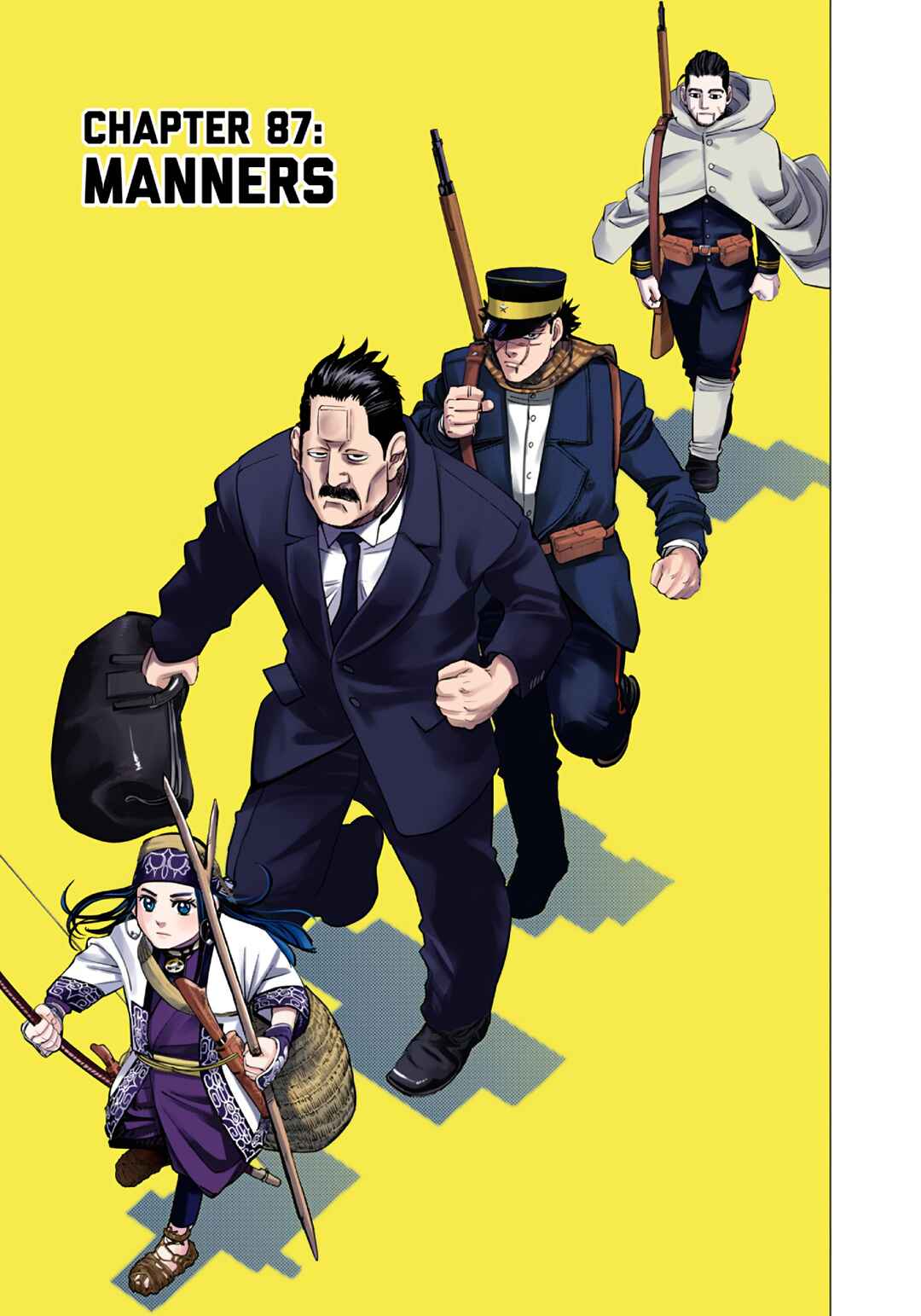 Page 1 Chapter 87 Golden Kamuy (Official Colored)