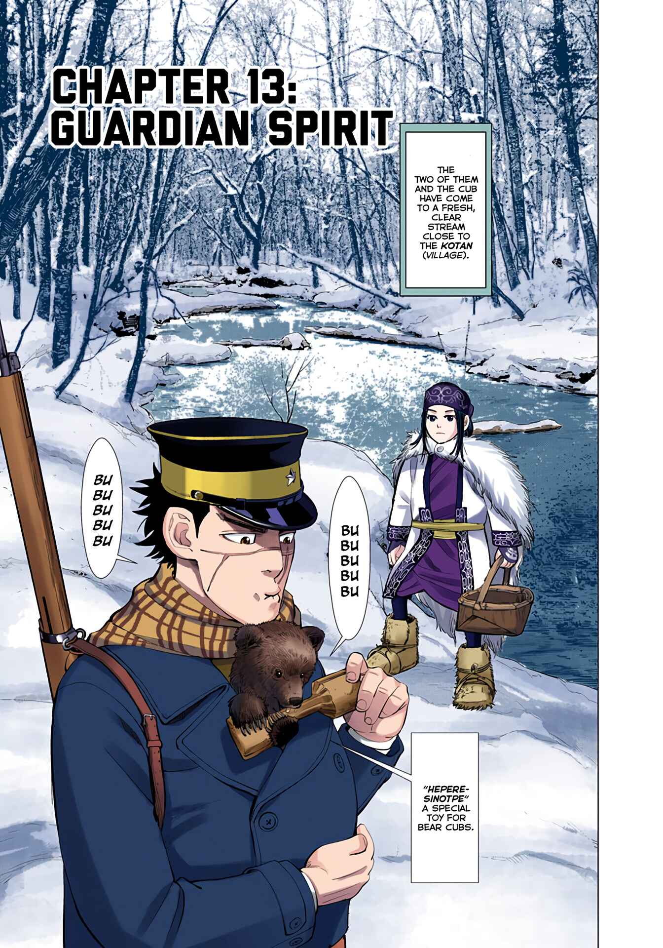 Page 1 Chapter 13 Golden Kamuy (Official Colored)