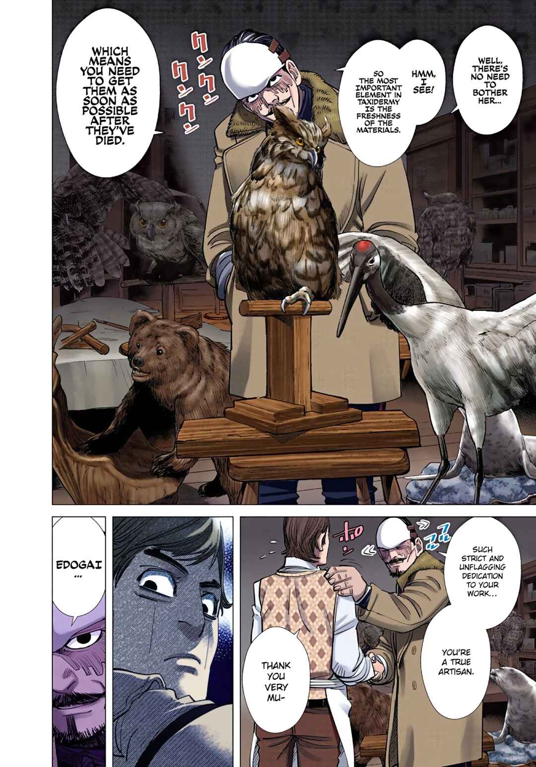 Page 6 Chapter 71 Golden Kamuy (Official Colored)