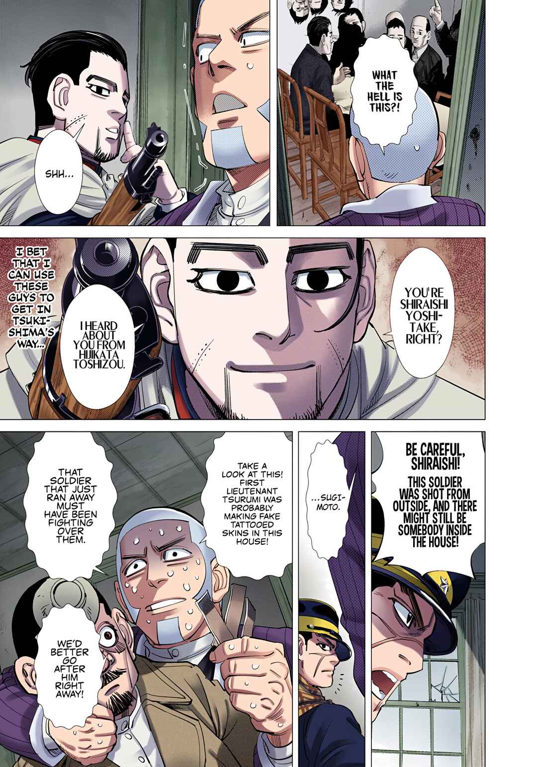 Page 15 Chapter 78 Golden Kamuy (Official Colored)