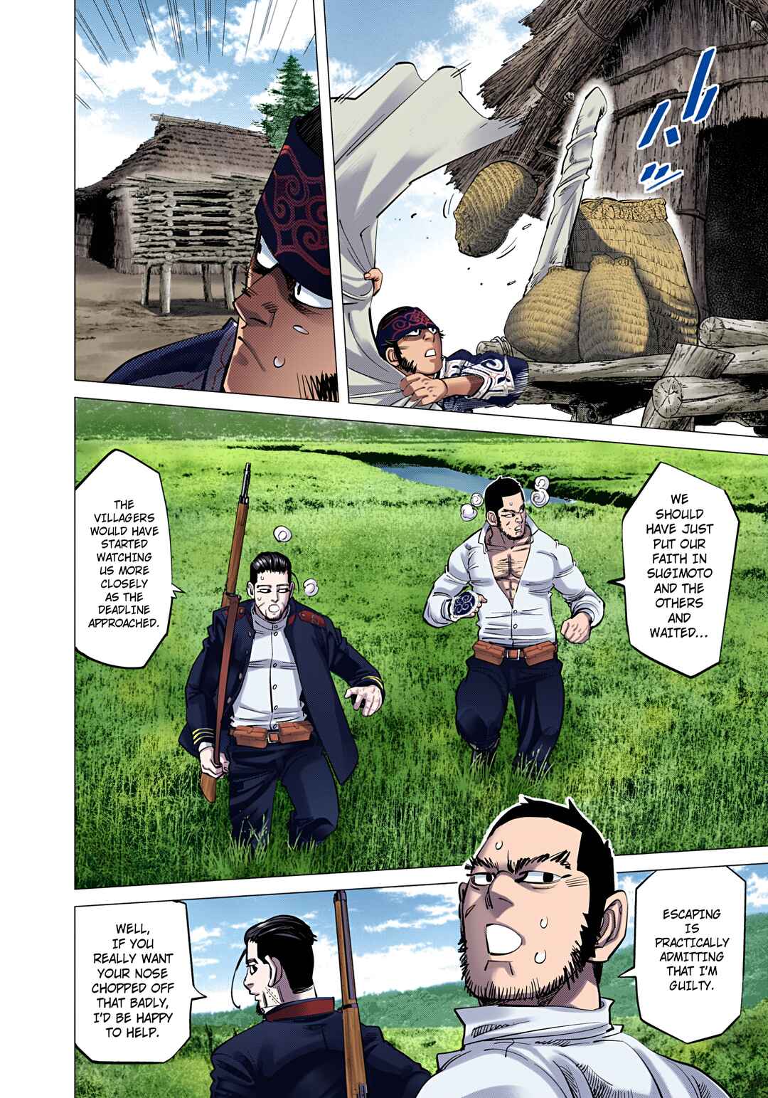 Page 4 Chapter 112 Golden Kamuy (Official Colored)