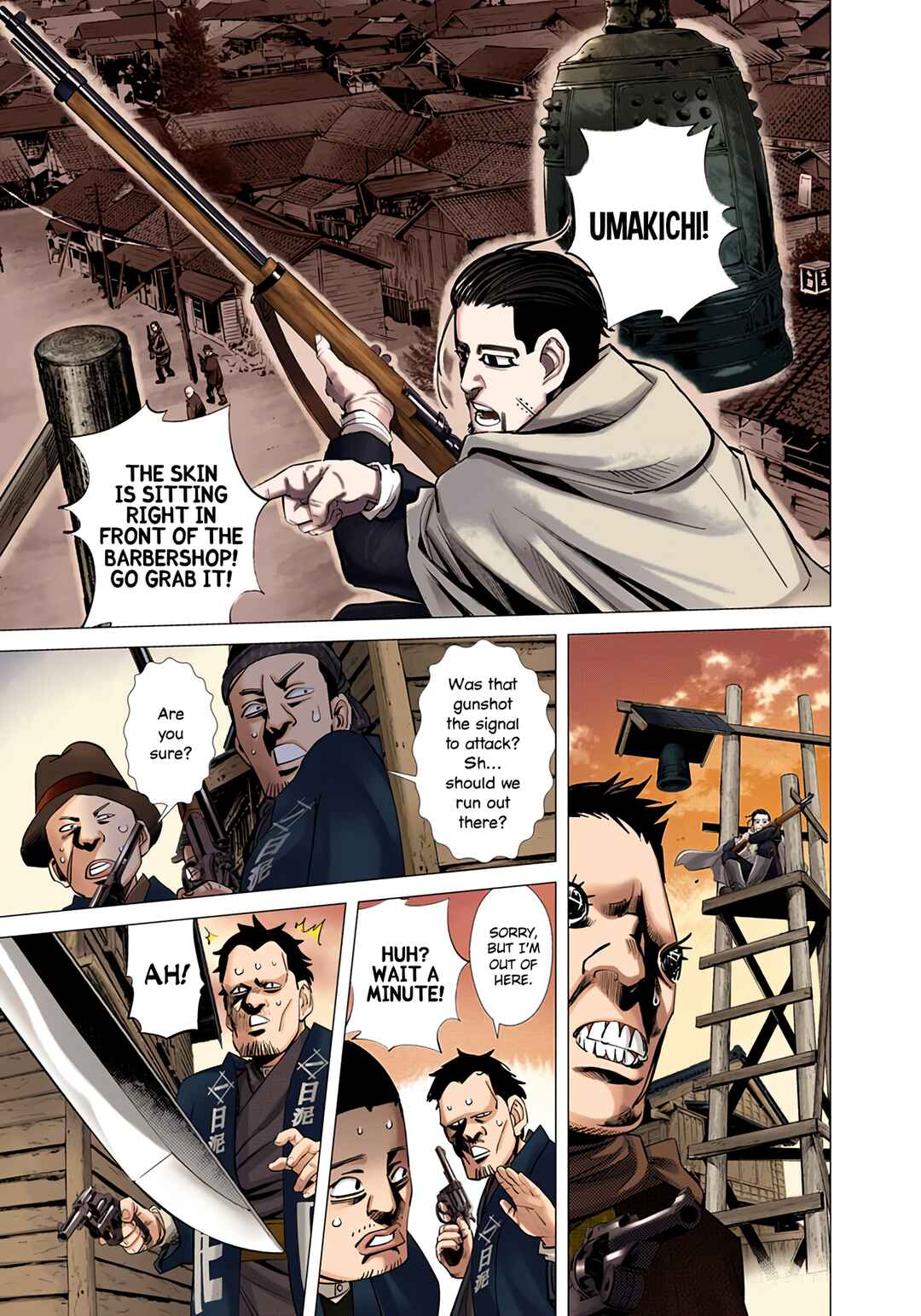 Page 16 Chapter 57 Golden Kamuy (Official Colored)