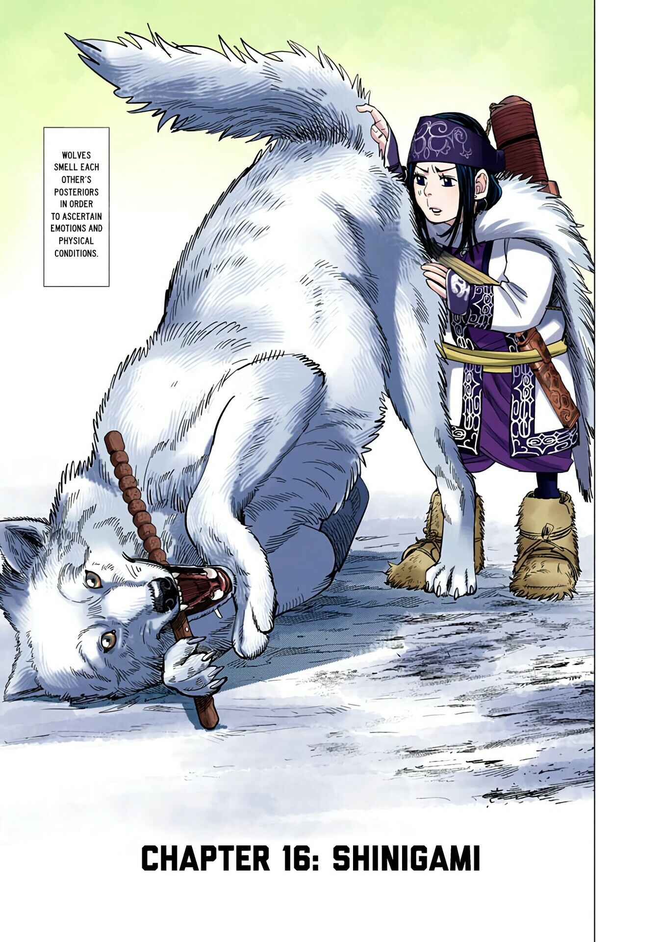 Page 1 Chapter 16 Golden Kamuy (Official Colored)