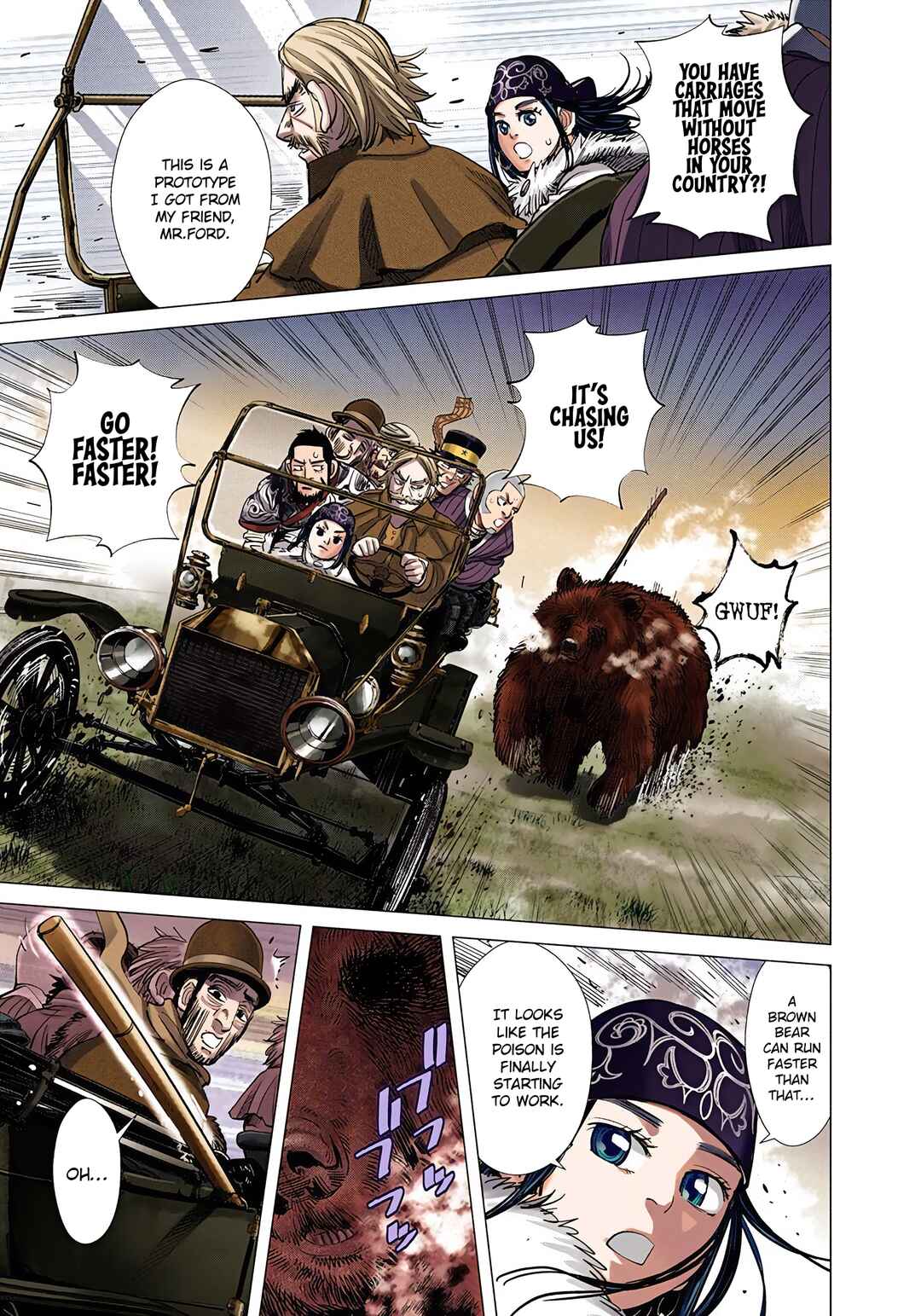 Page 10 Chapter 69 Golden Kamuy (Official Colored)