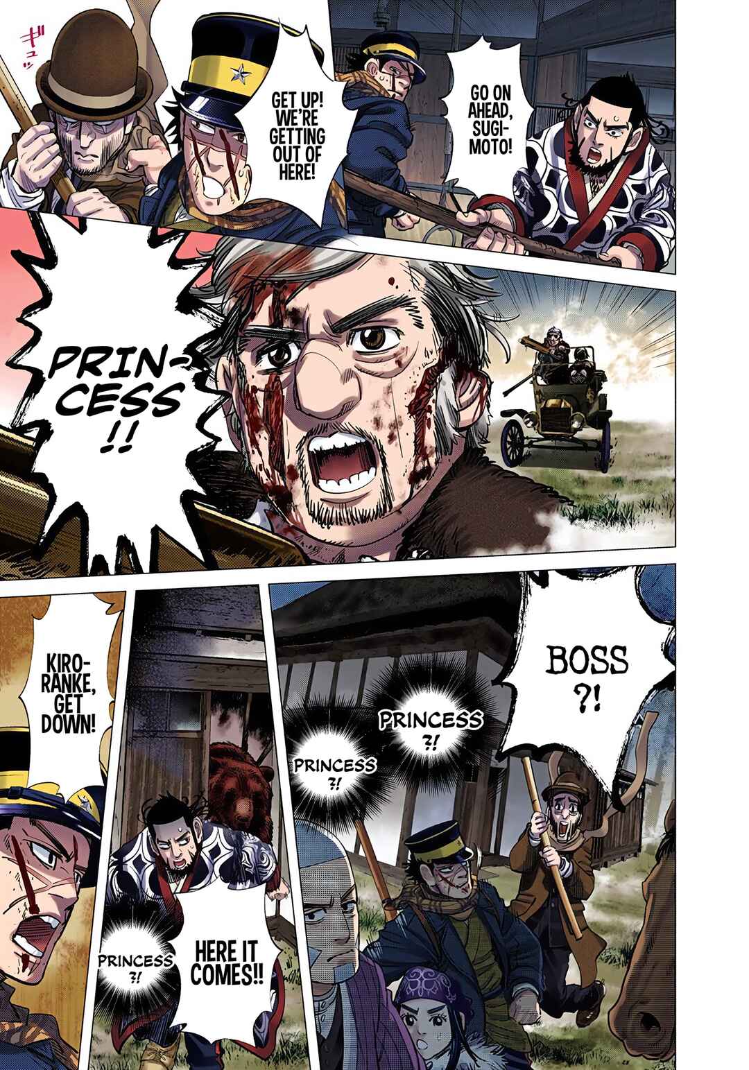 Page 8 Chapter 69 Golden Kamuy (Official Colored)