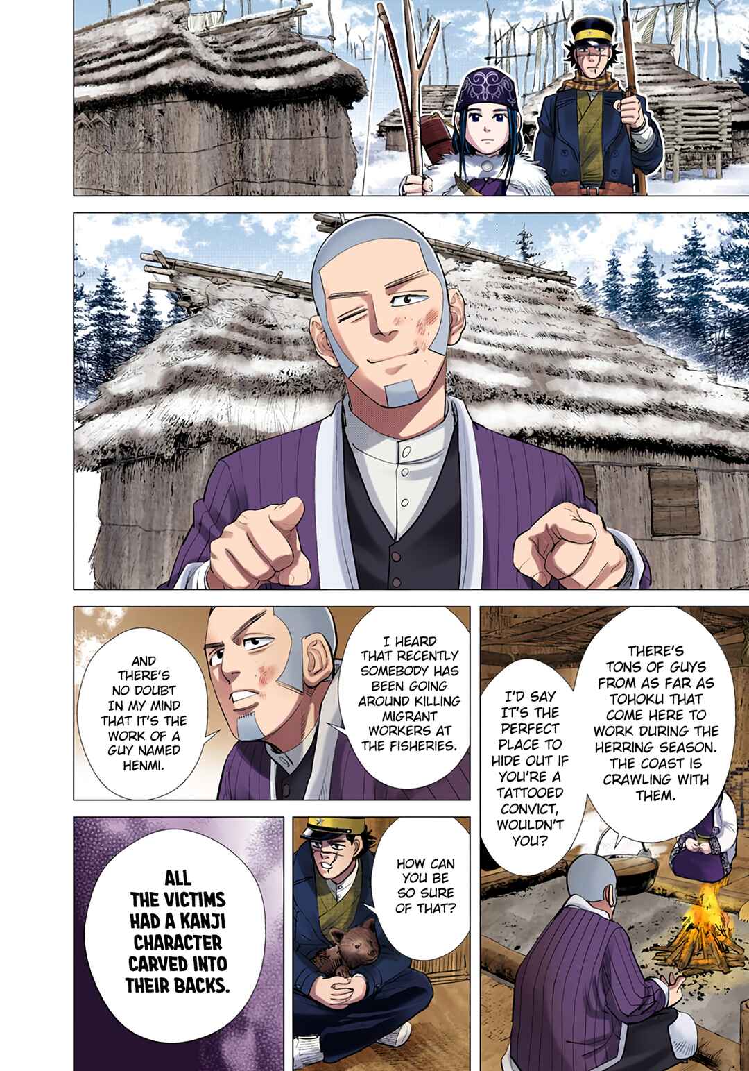 Page 15 Chapter 37 Golden Kamuy (Official Colored)