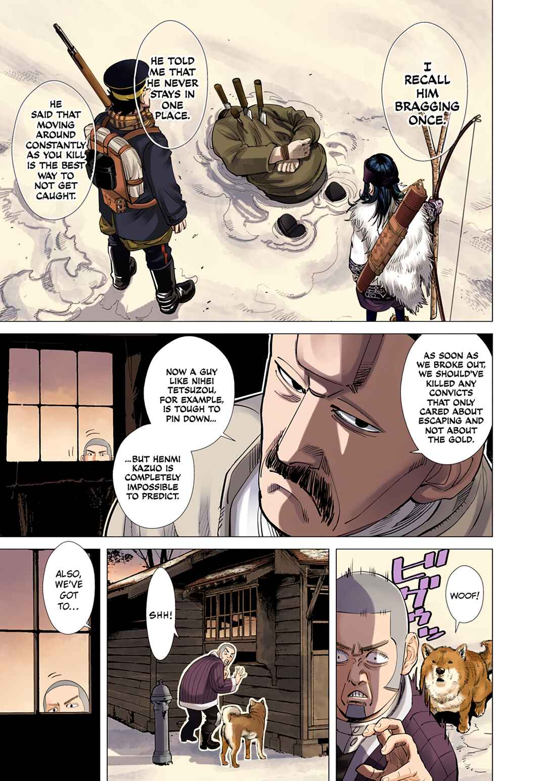 Page 4 Chapter 37 Golden Kamuy (Official Colored)