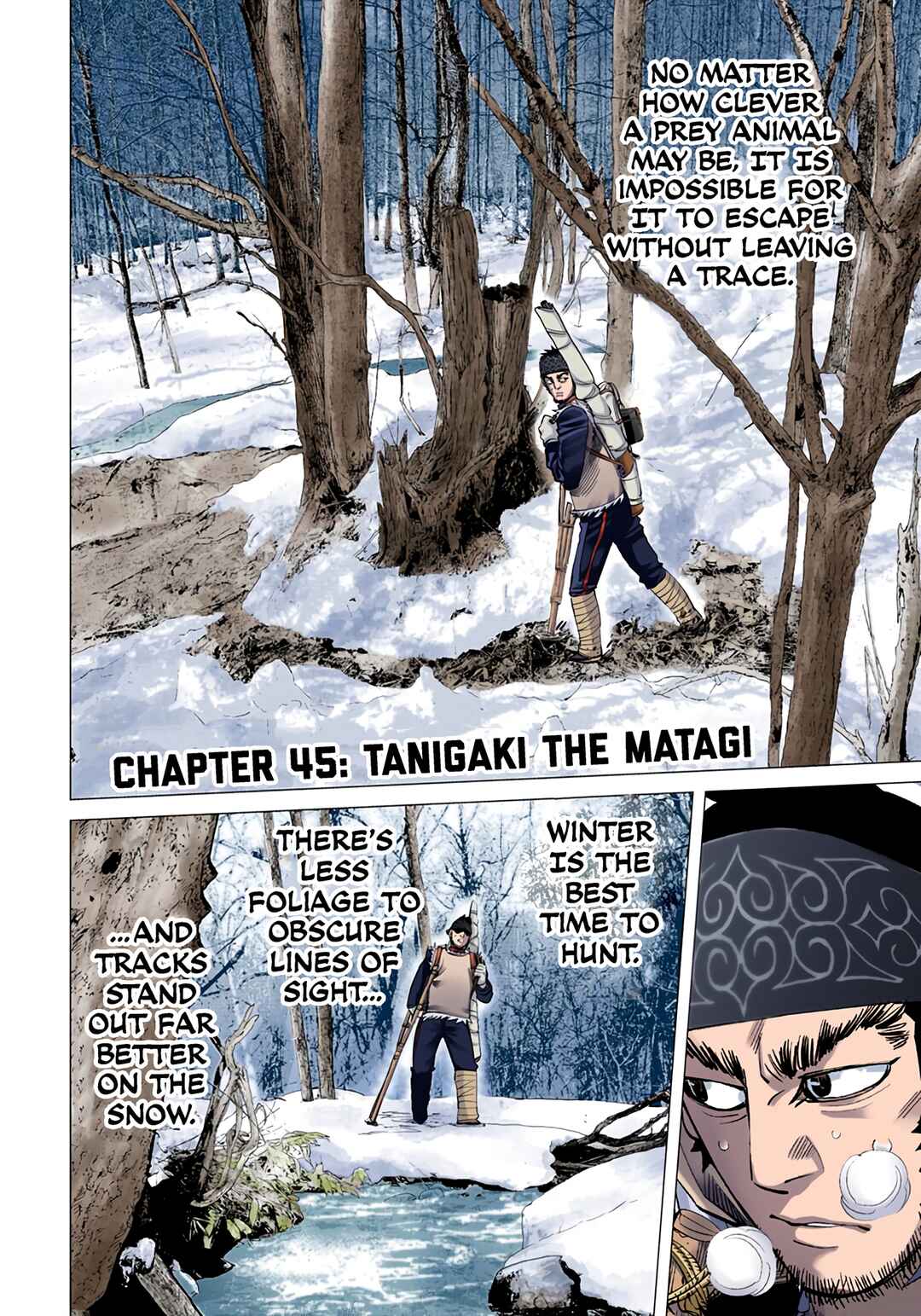 Page 1 Chapter 45 Golden Kamuy (Official Colored)