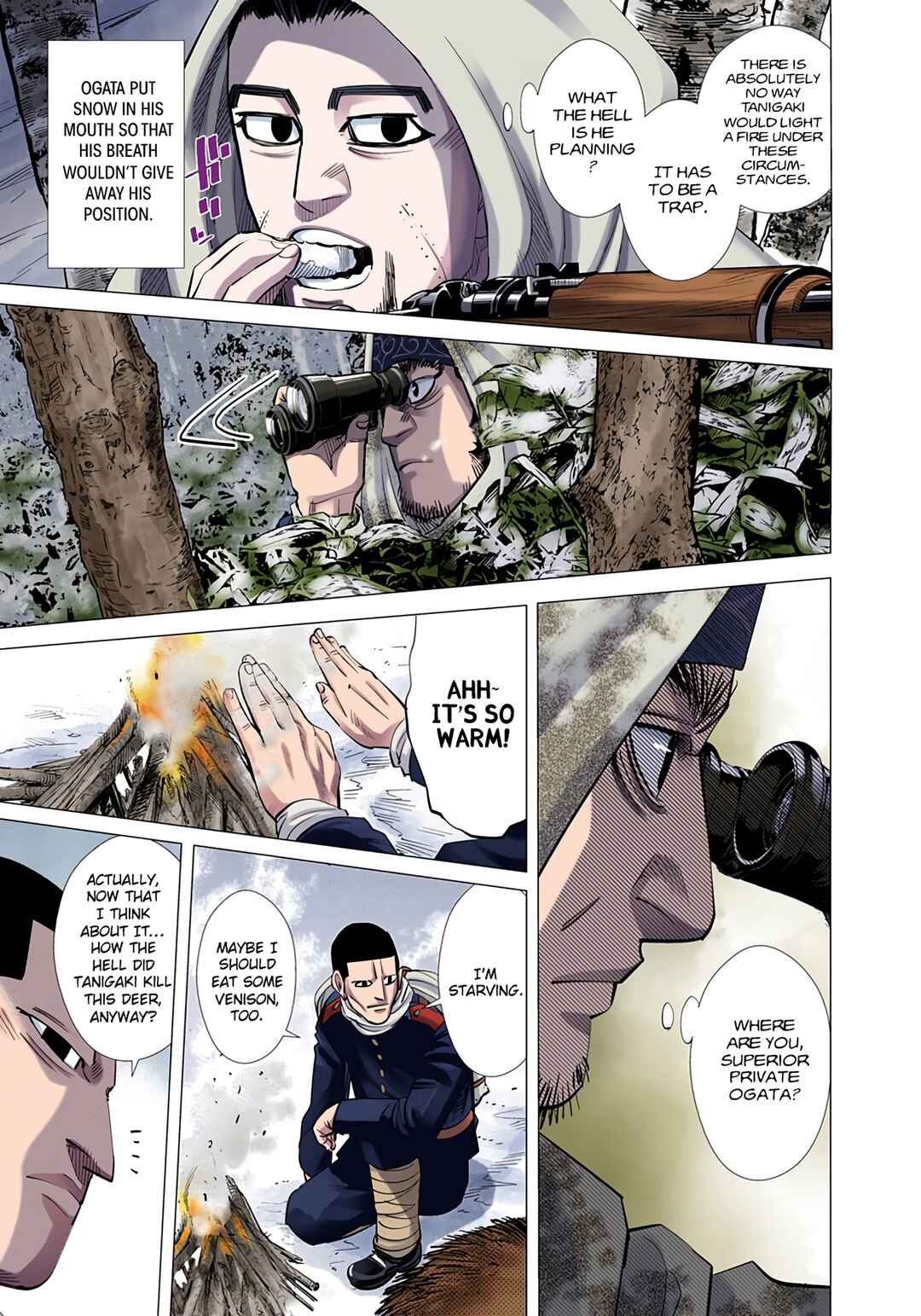 Page 12 Chapter 45 Golden Kamuy (Official Colored)