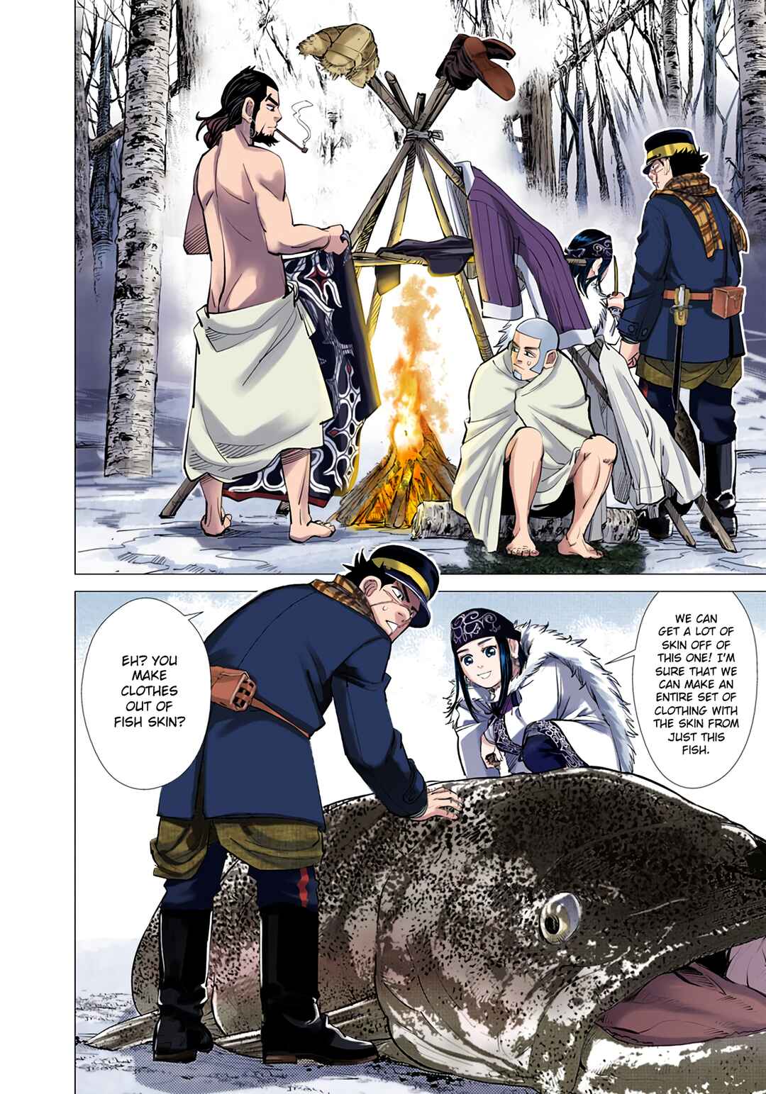 Page 2 Chapter 48 Golden Kamuy (Official Colored)