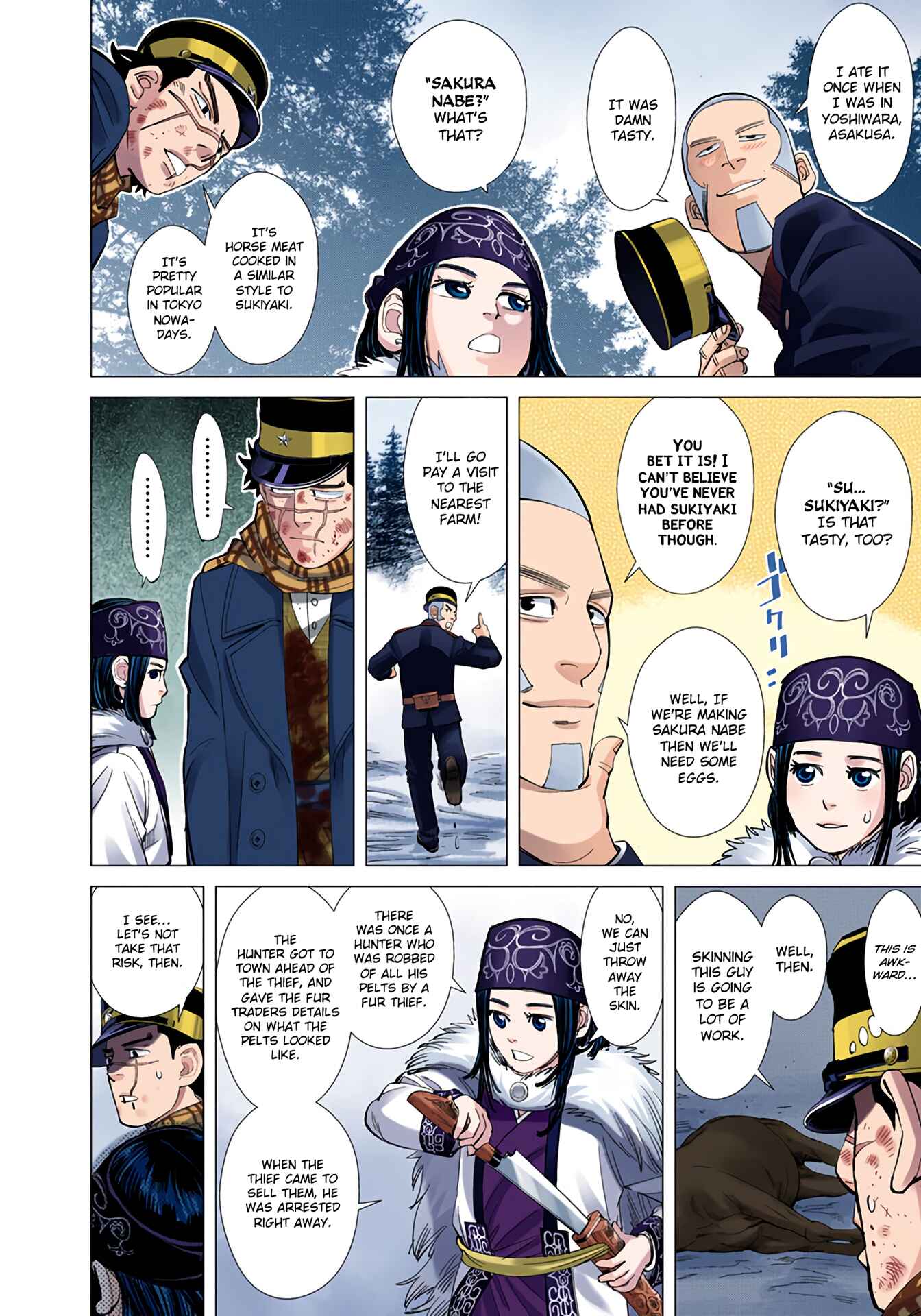 Page 4 Chapter 20 Golden Kamuy (Official Colored)