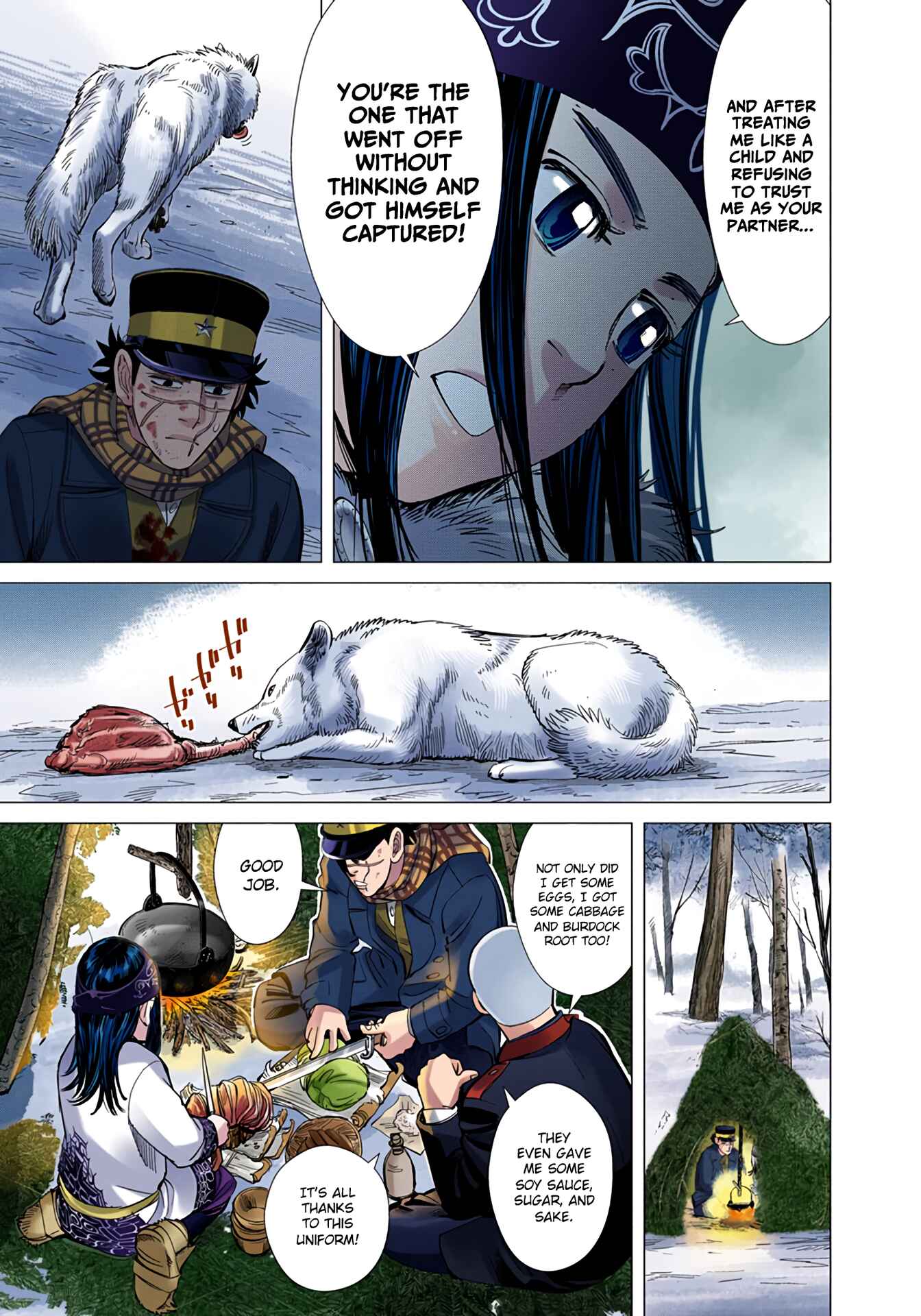 Page 7 Chapter 20 Golden Kamuy (Official Colored)