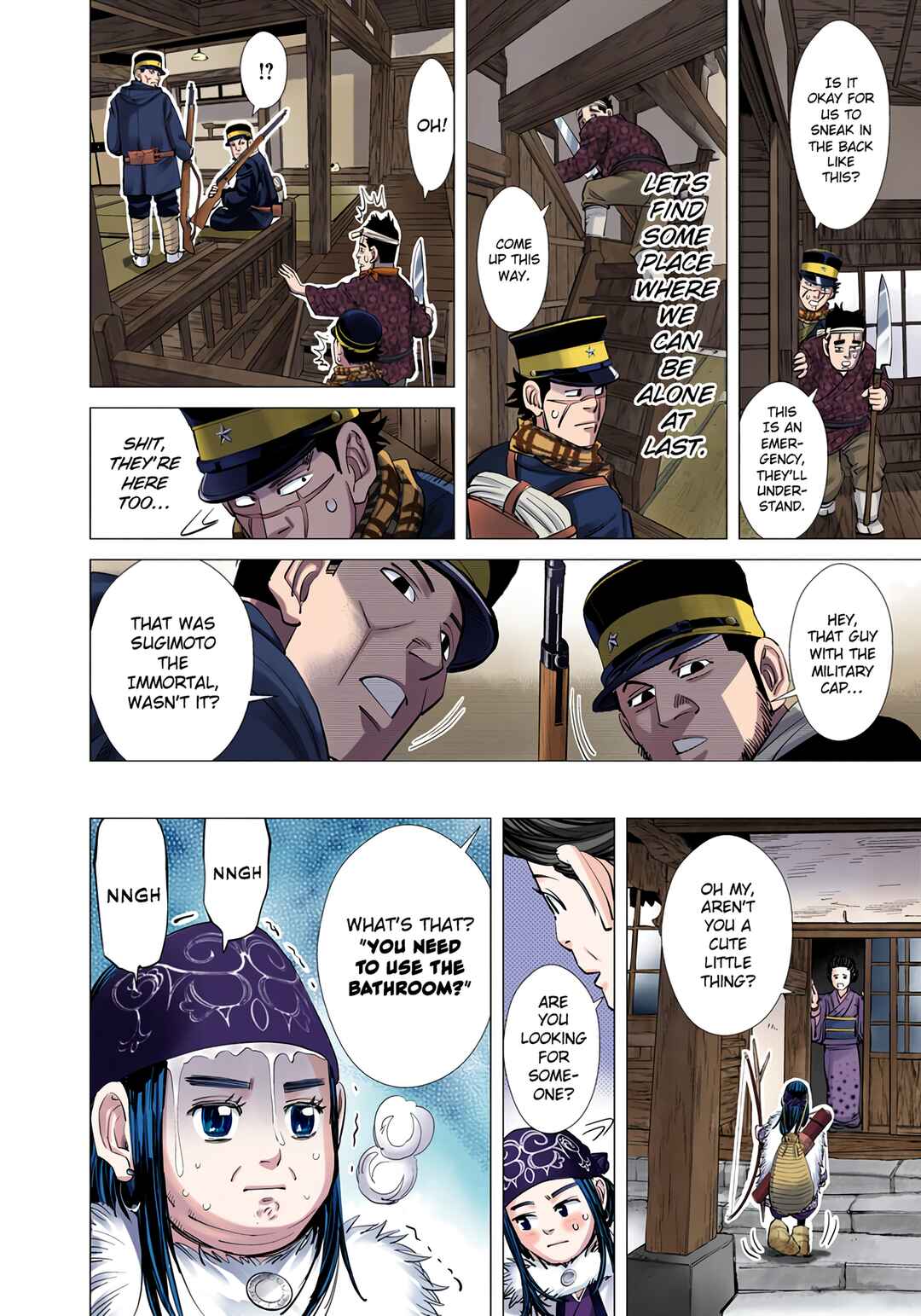 Page 8 Chapter 40 Golden Kamuy (Official Colored)