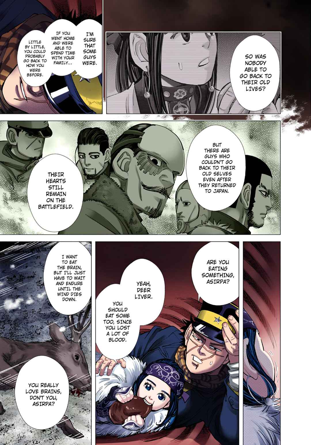 Page 13 Chapter 100 Golden Kamuy (Official Colored)