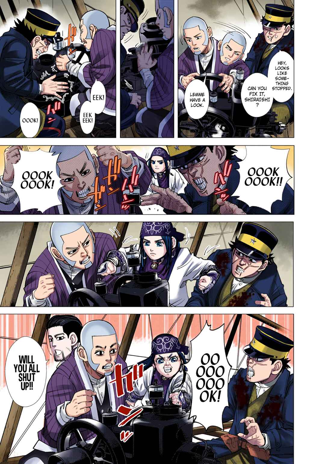 Page 3 Chapter 100 Golden Kamuy (Official Colored)