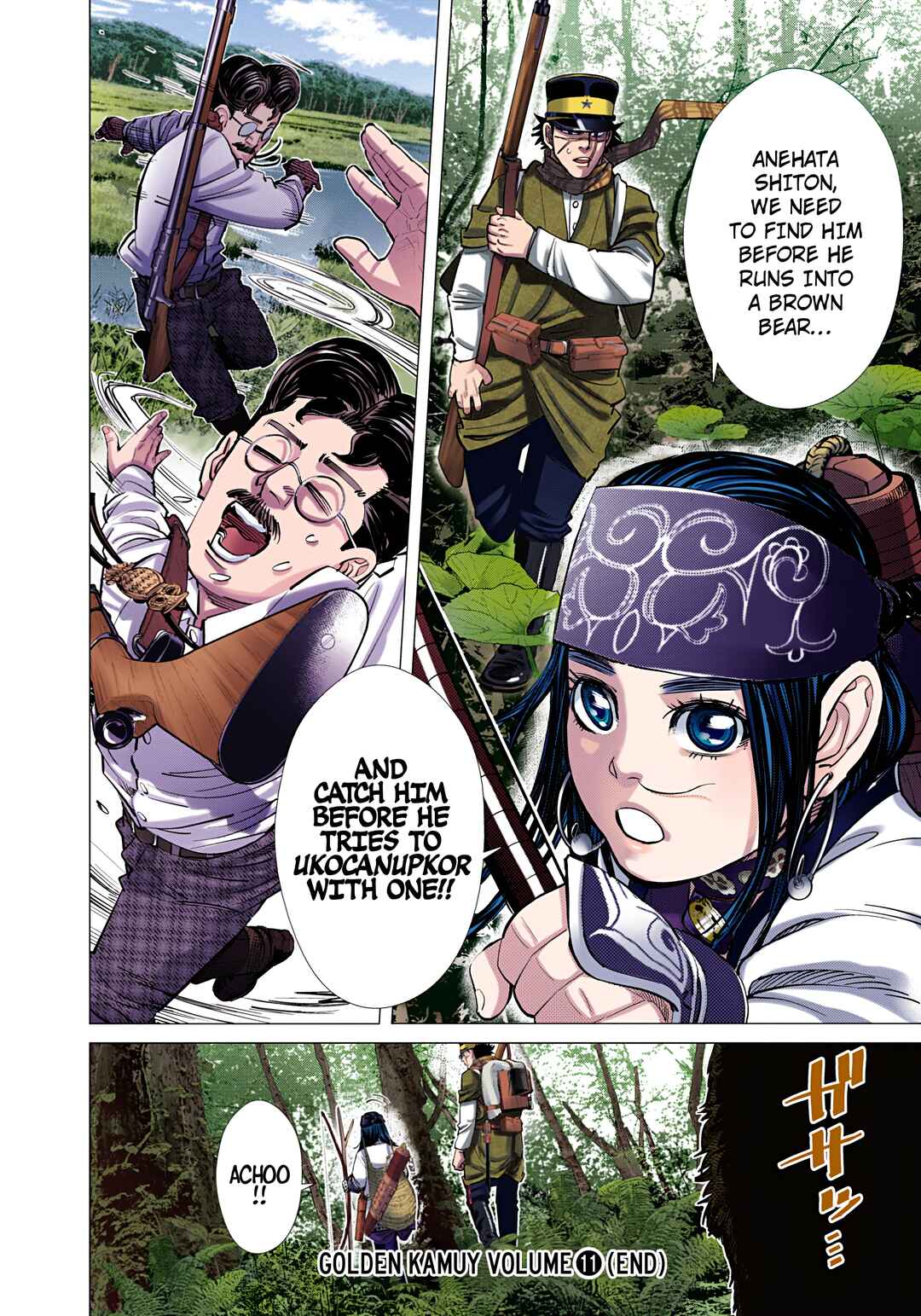 Page 18 Chapter 110 Golden Kamuy (Official Colored)