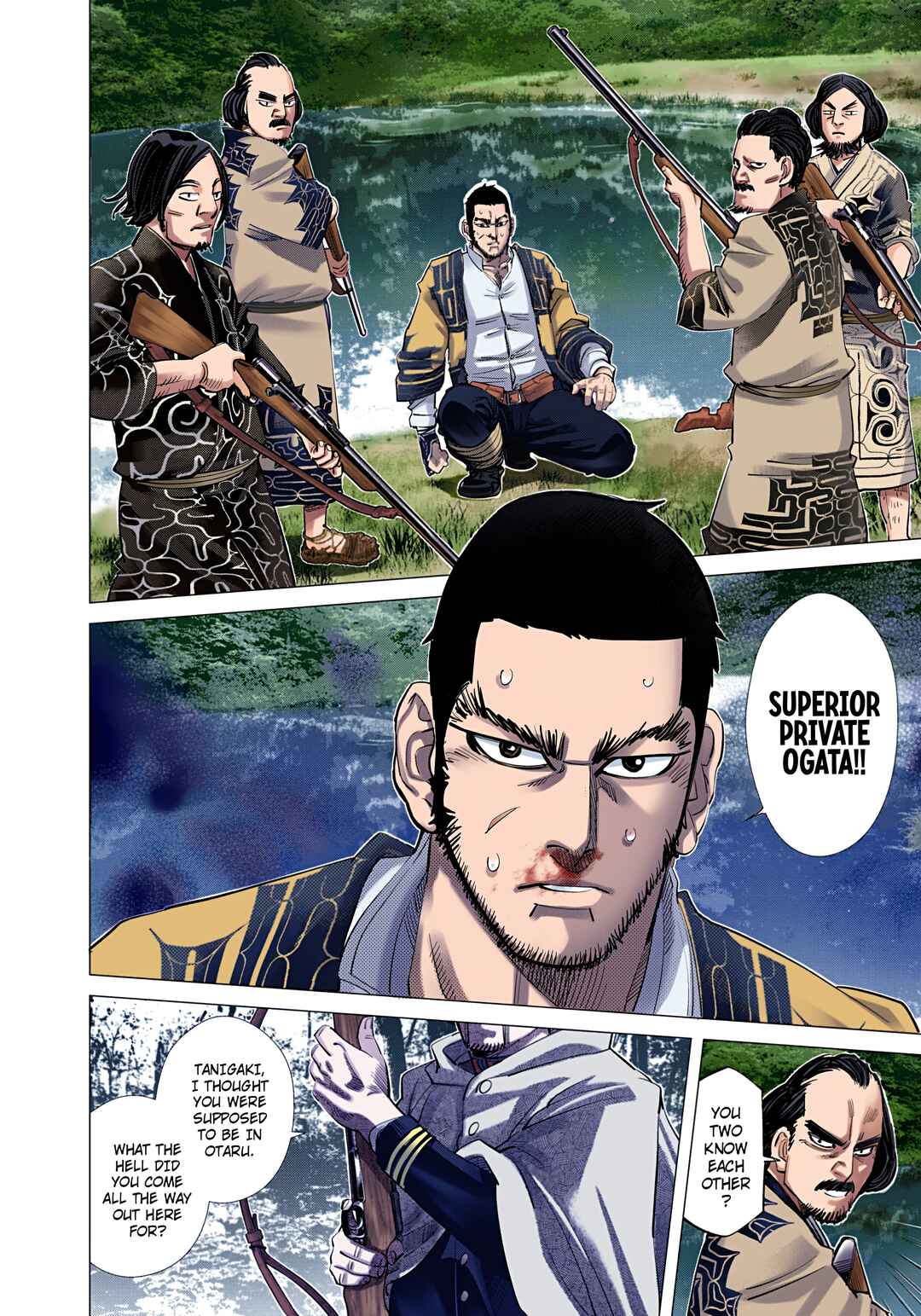 Page 4 Chapter 110 Golden Kamuy (Official Colored)