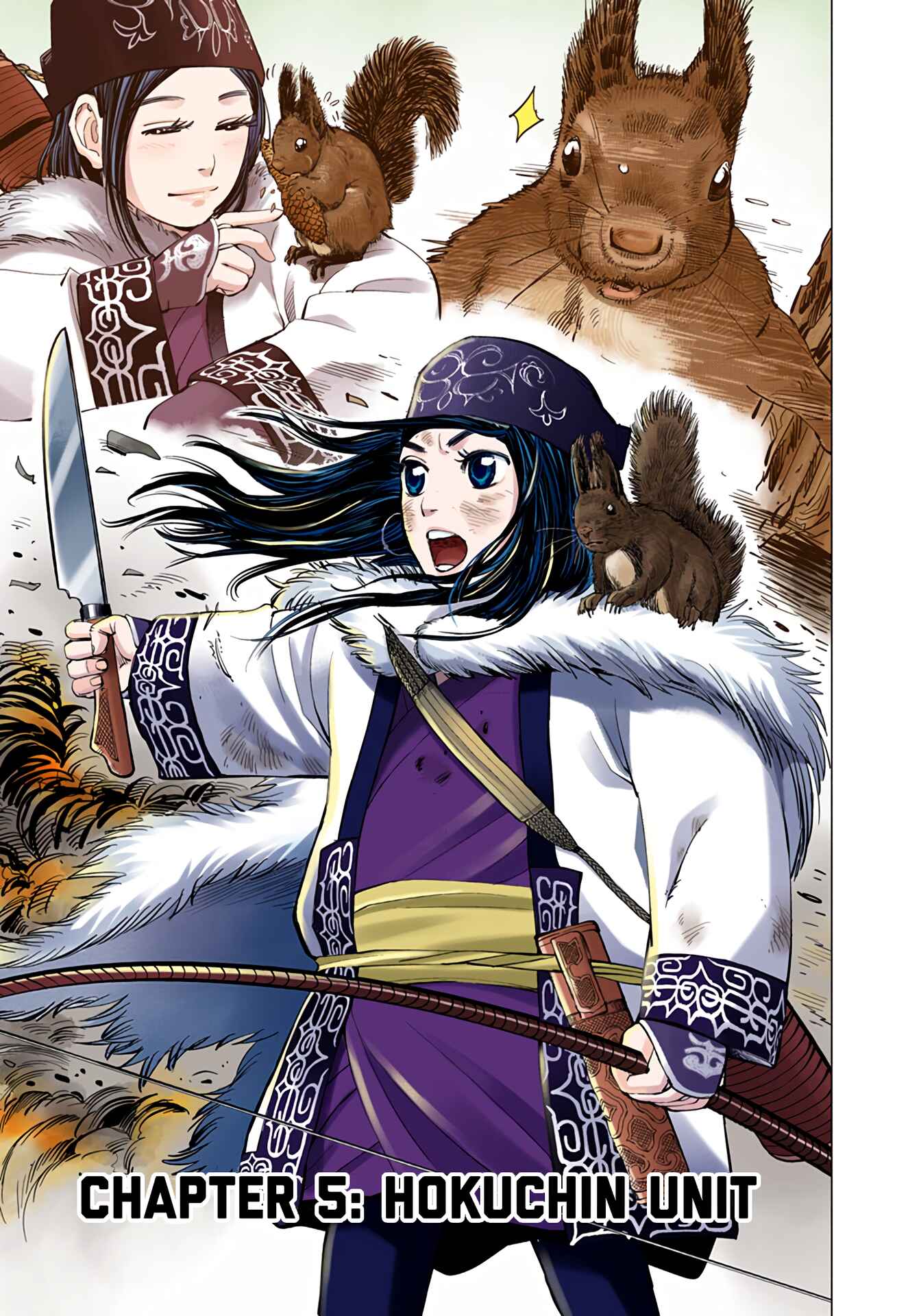 Page 1 Chapter 5 Golden Kamuy (Official Colored)
