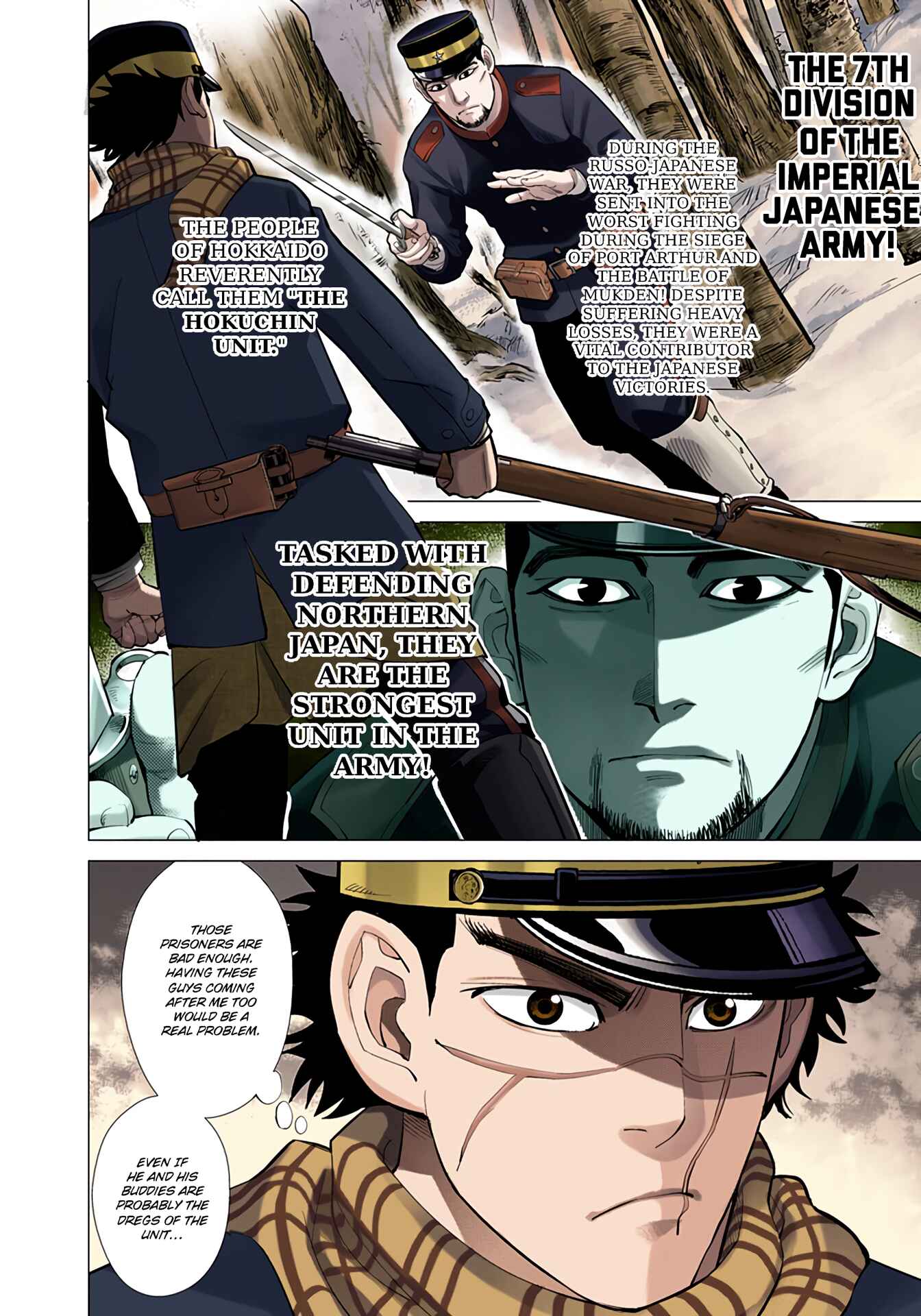 Page 2 Chapter 5 Golden Kamuy (Official Colored)