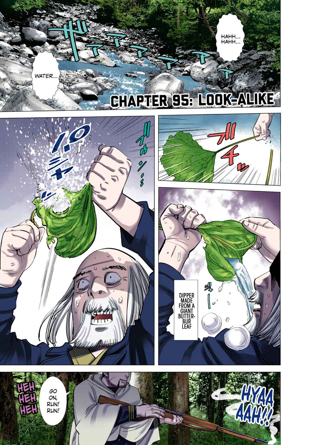 Page 1 Chapter 95 Golden Kamuy (Official Colored)