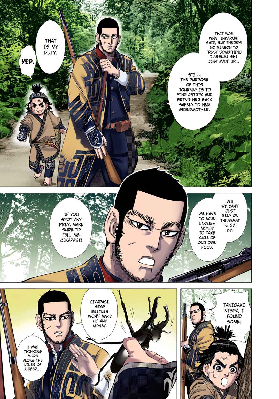 Page 14 Chapter 95 Golden Kamuy (Official Colored)