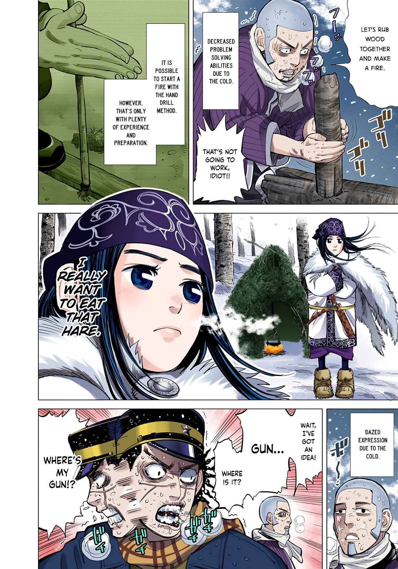 Page 4 Chapter 7 Golden Kamuy (Official Colored)