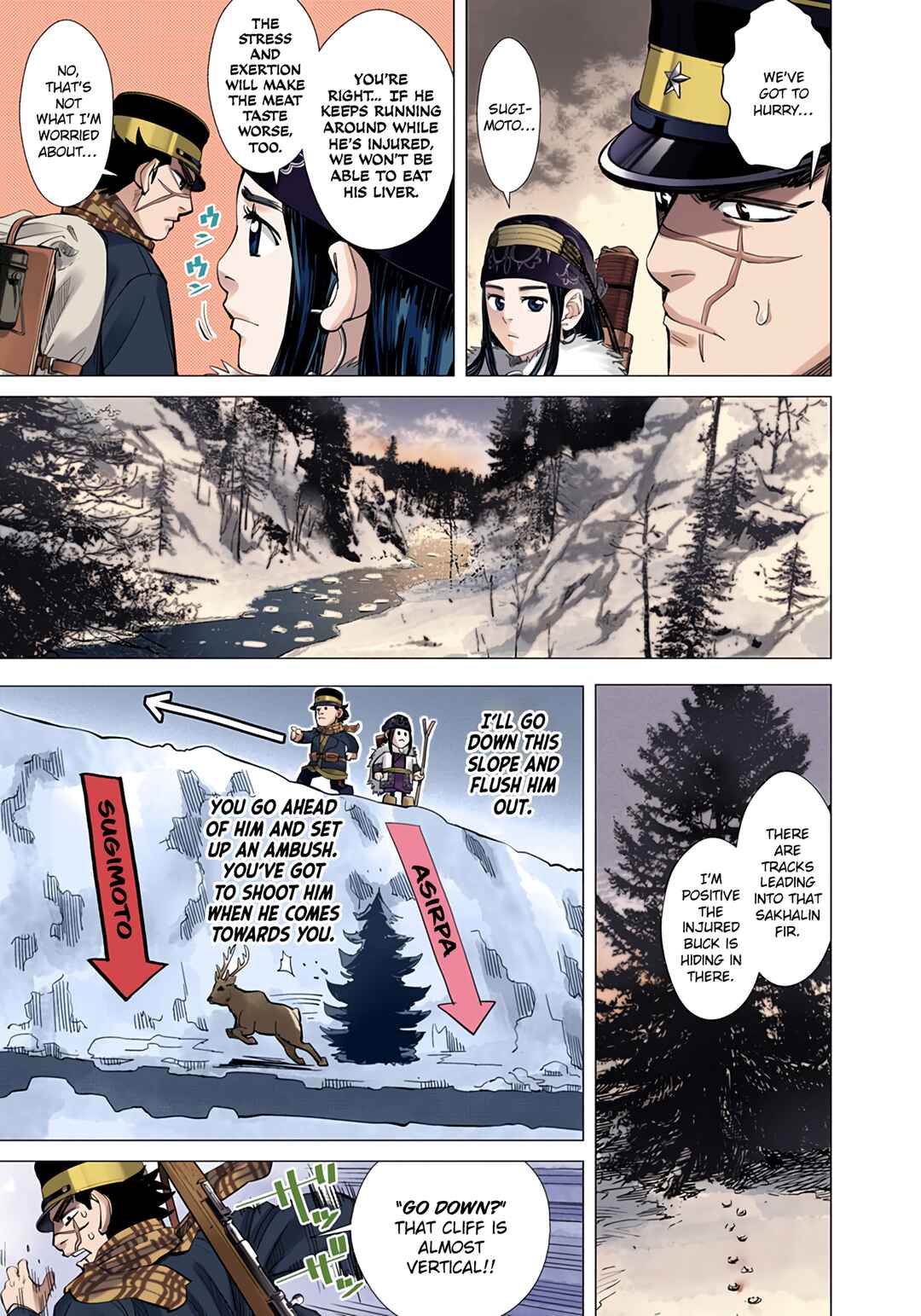 Page 7 Chapter 23 Golden Kamuy (Official Colored)