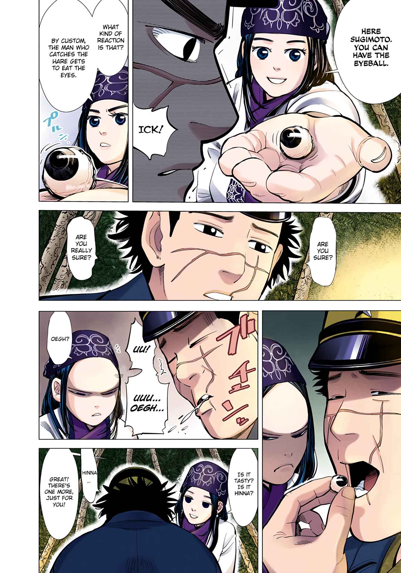 Page 8 Chapter 8 Golden Kamuy (Official Colored)