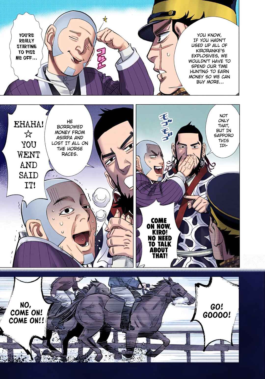 Page 10 Chapter 60 Golden Kamuy (Official Colored)