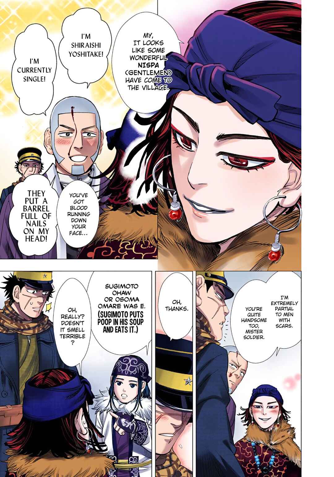 Page 14 Chapter 60 Golden Kamuy (Official Colored)