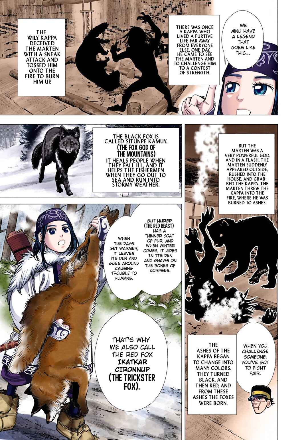 Page 8 Chapter 60 Golden Kamuy (Official Colored)