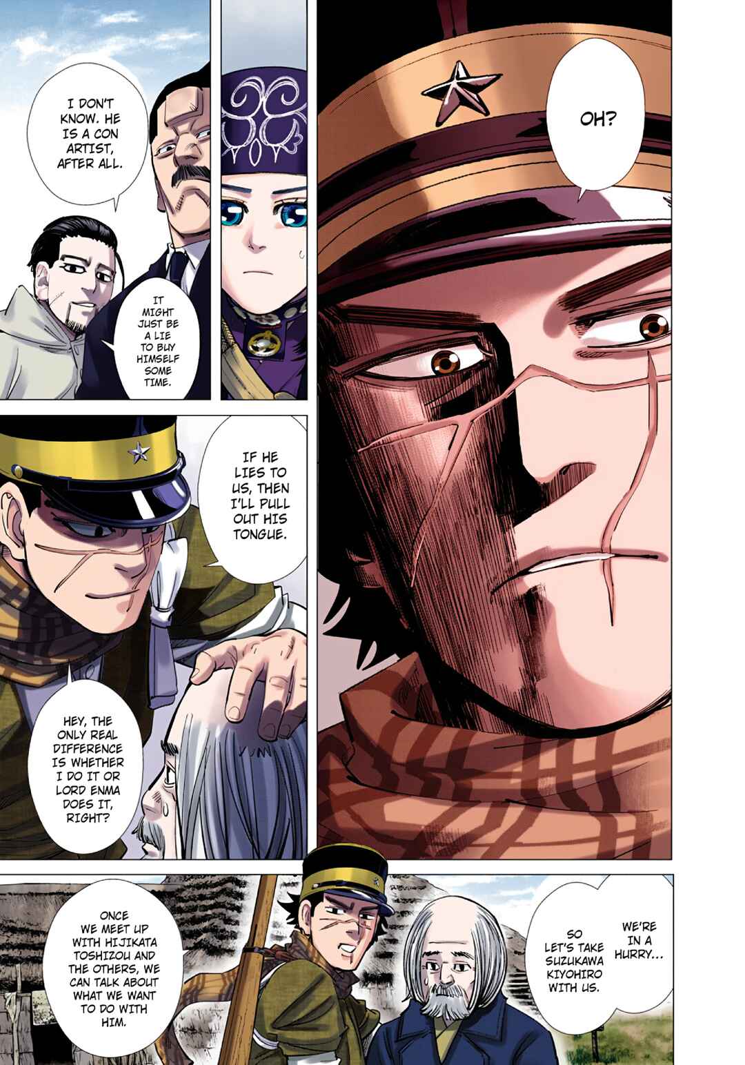 Page 19 Chapter 91 Golden Kamuy (Official Colored)