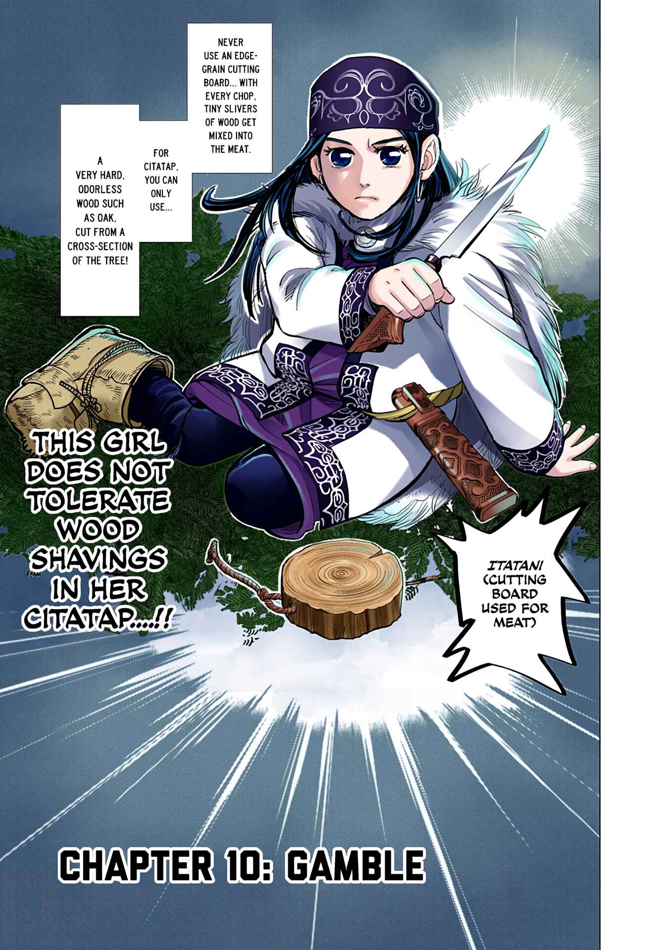 Page 1 Chapter 10 Golden Kamuy (Official Colored)