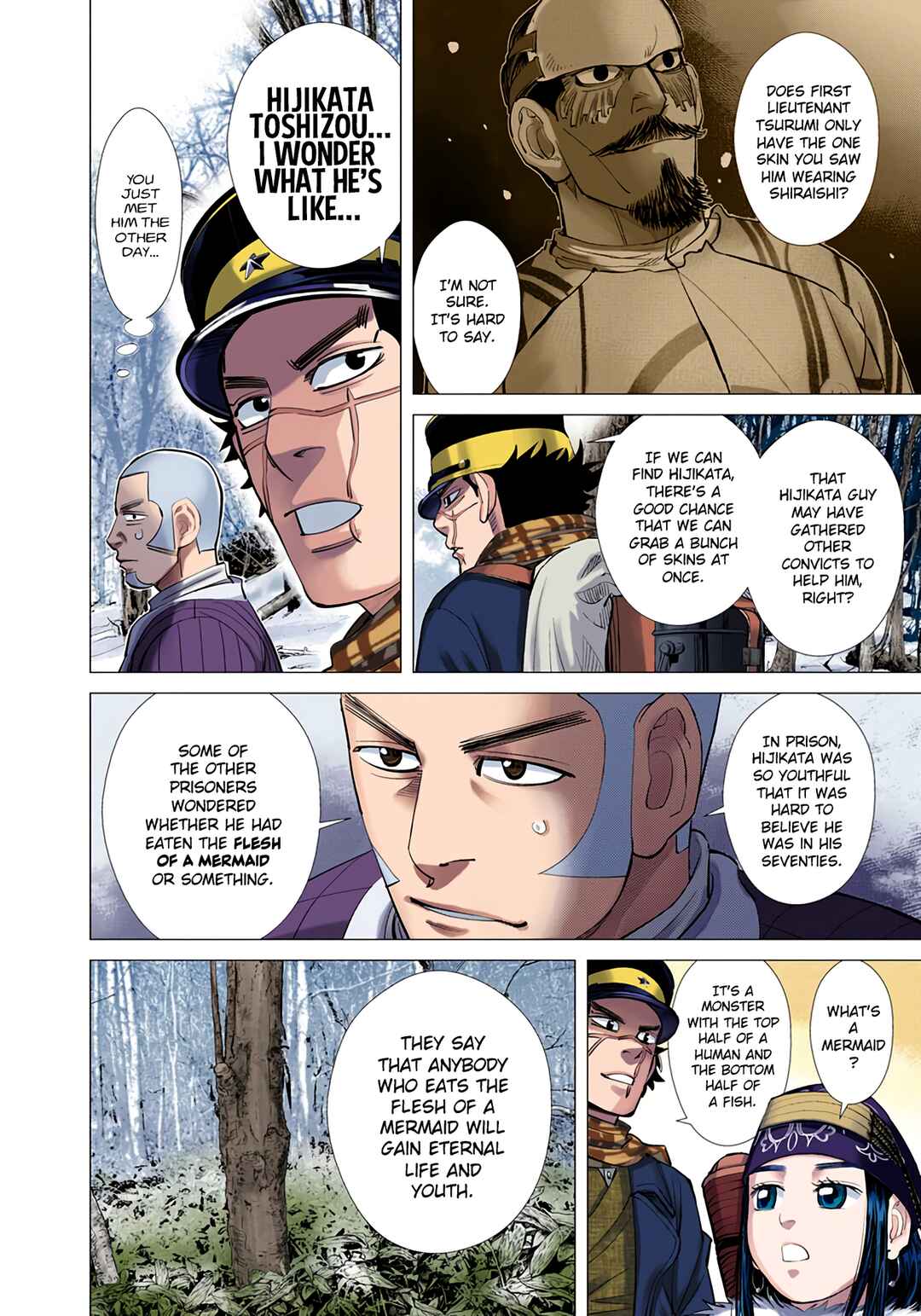 Page 2 Chapter 47 Golden Kamuy (Official Colored)