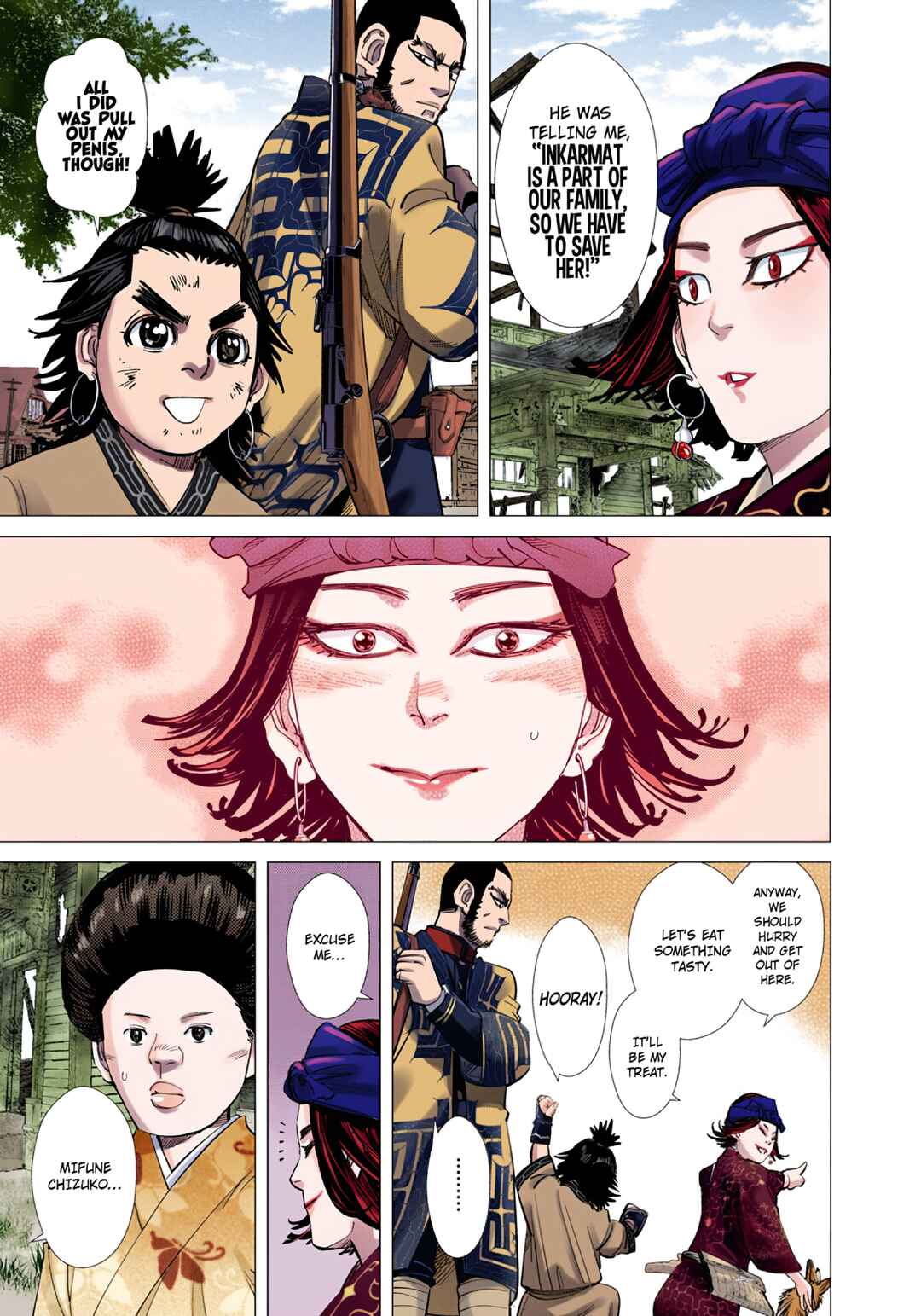 Page 3 Chapter 97 Golden Kamuy (Official Colored)