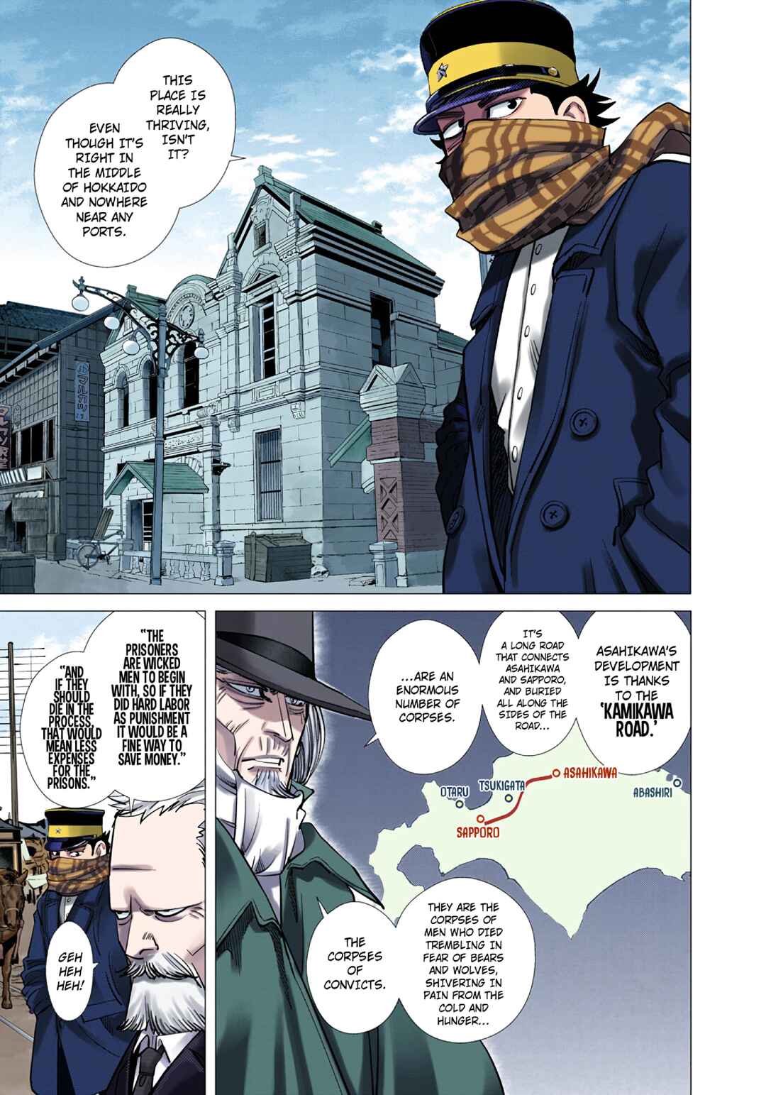 Page 7 Chapter 97 Golden Kamuy (Official Colored)