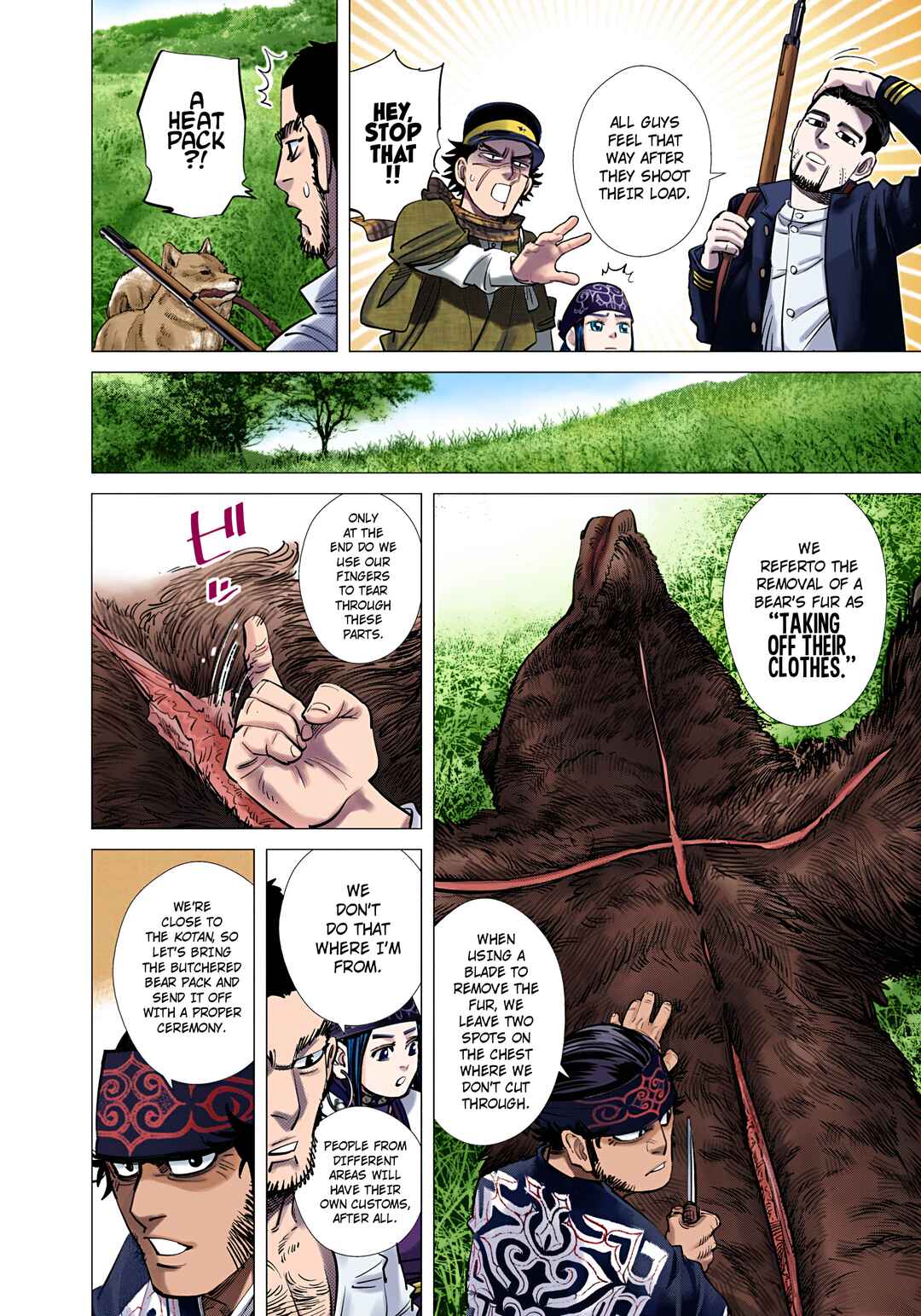Page 10 Chapter 113 Golden Kamuy (Official Colored)