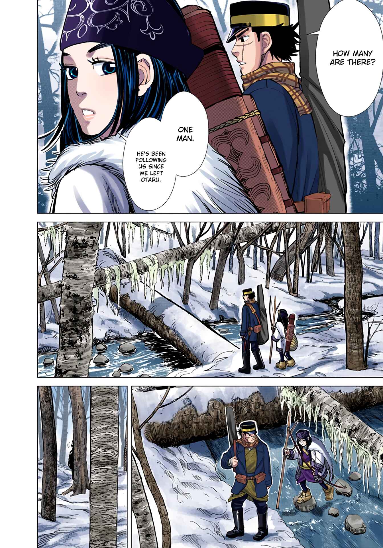 Page 14 Chapter 3 Golden Kamuy (Official Colored)