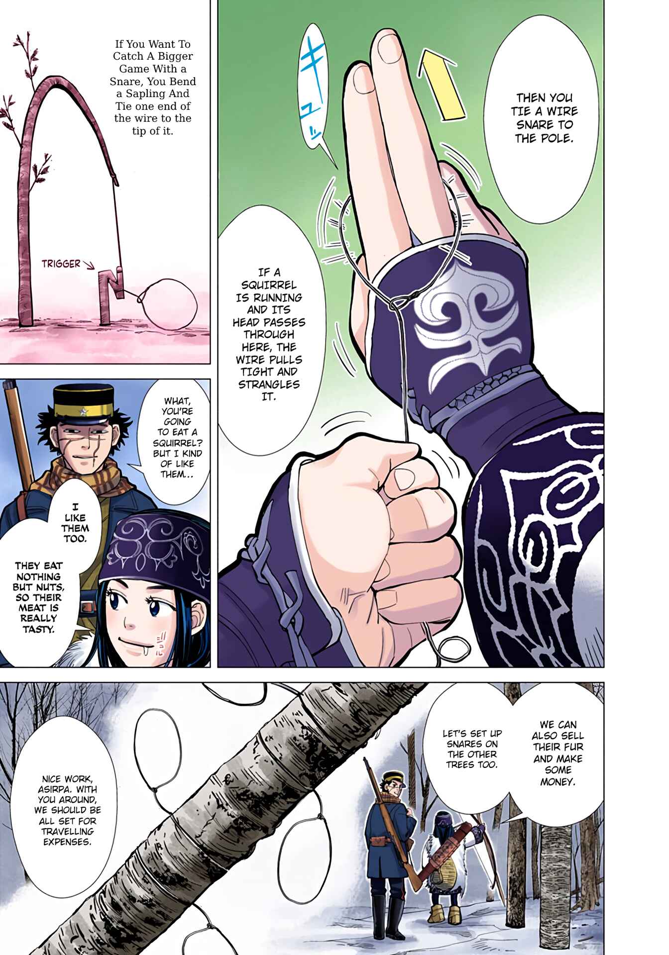 Page 3 Chapter 3 Golden Kamuy (Official Colored)