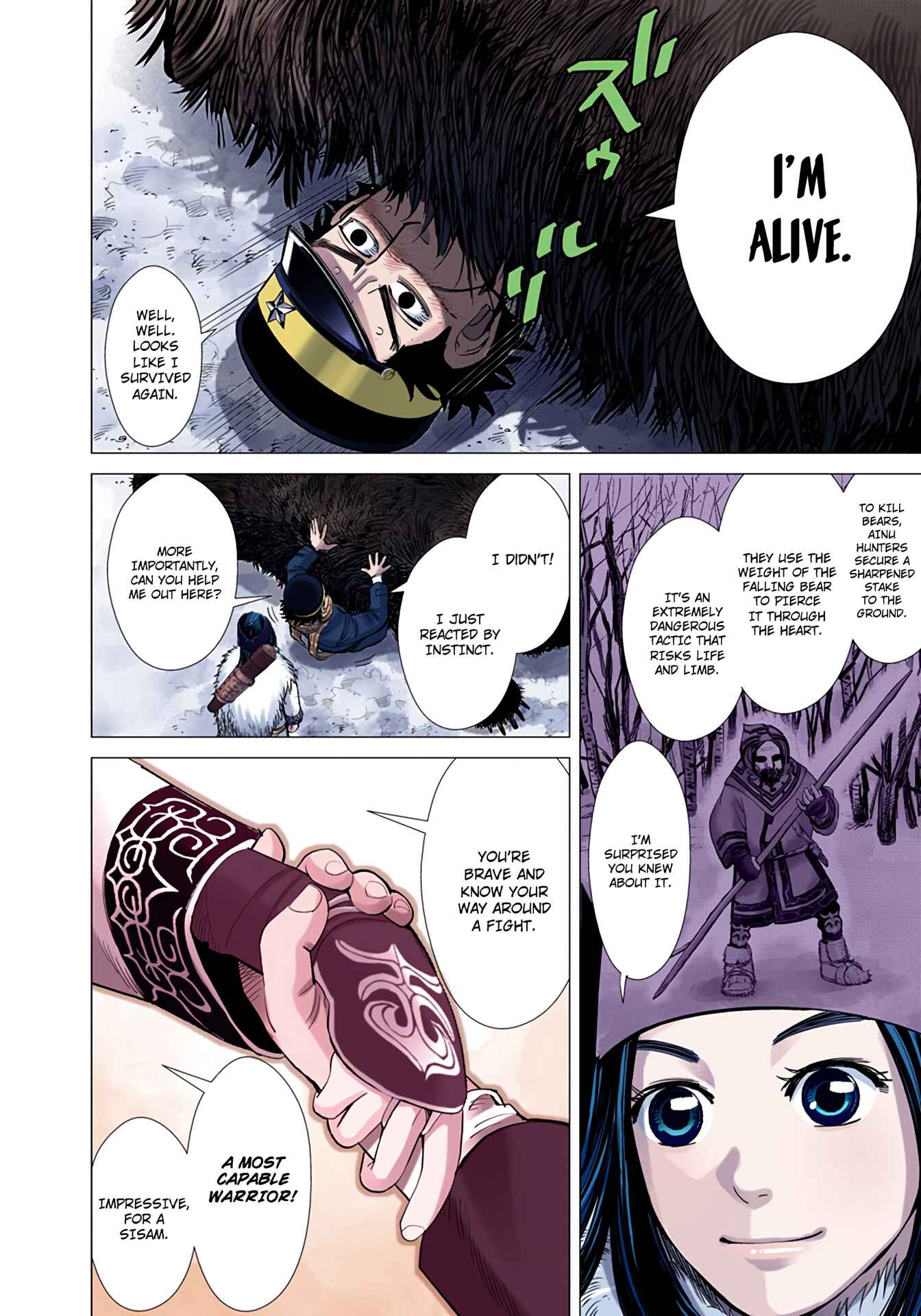 Page 21 Chapter 2 Golden Kamuy (Official Colored)