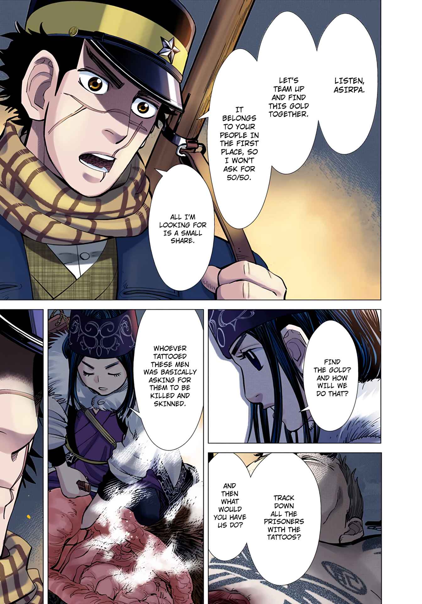 Page 25 Chapter 2 Golden Kamuy (Official Colored)